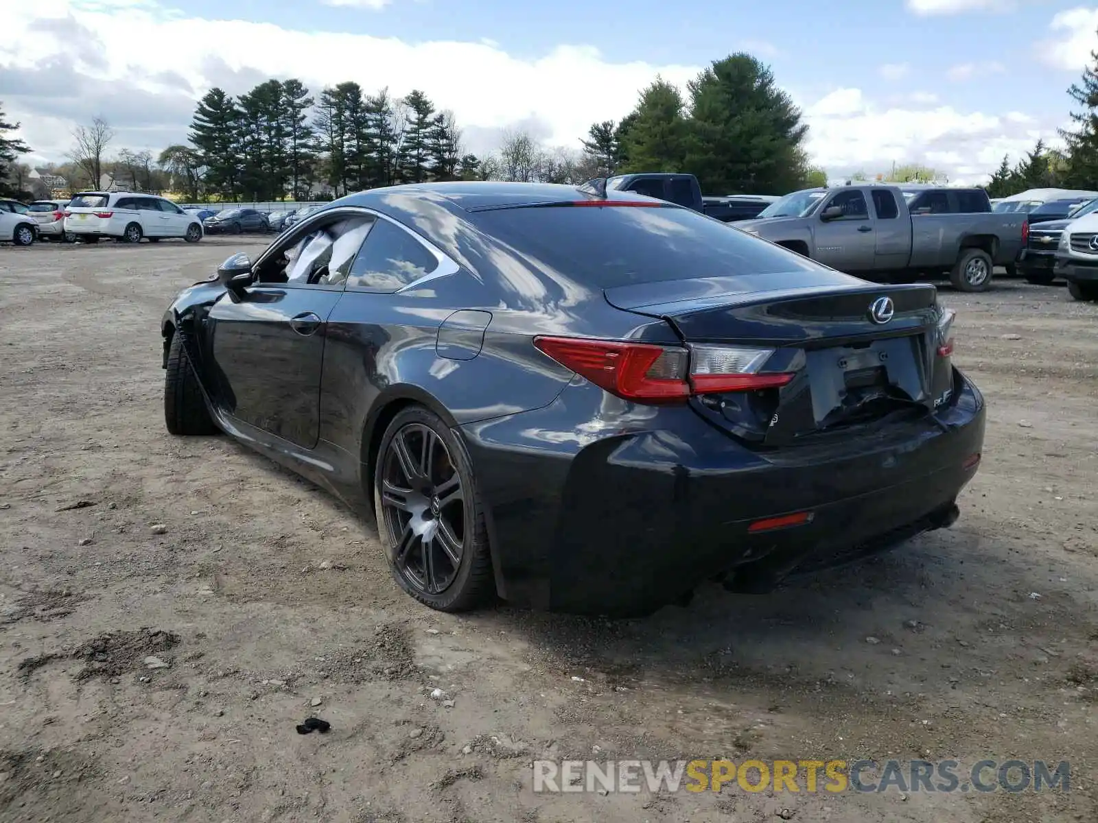 3 Photograph of a damaged car JTHHP5BC9K5007231 LEXUS RC 2019