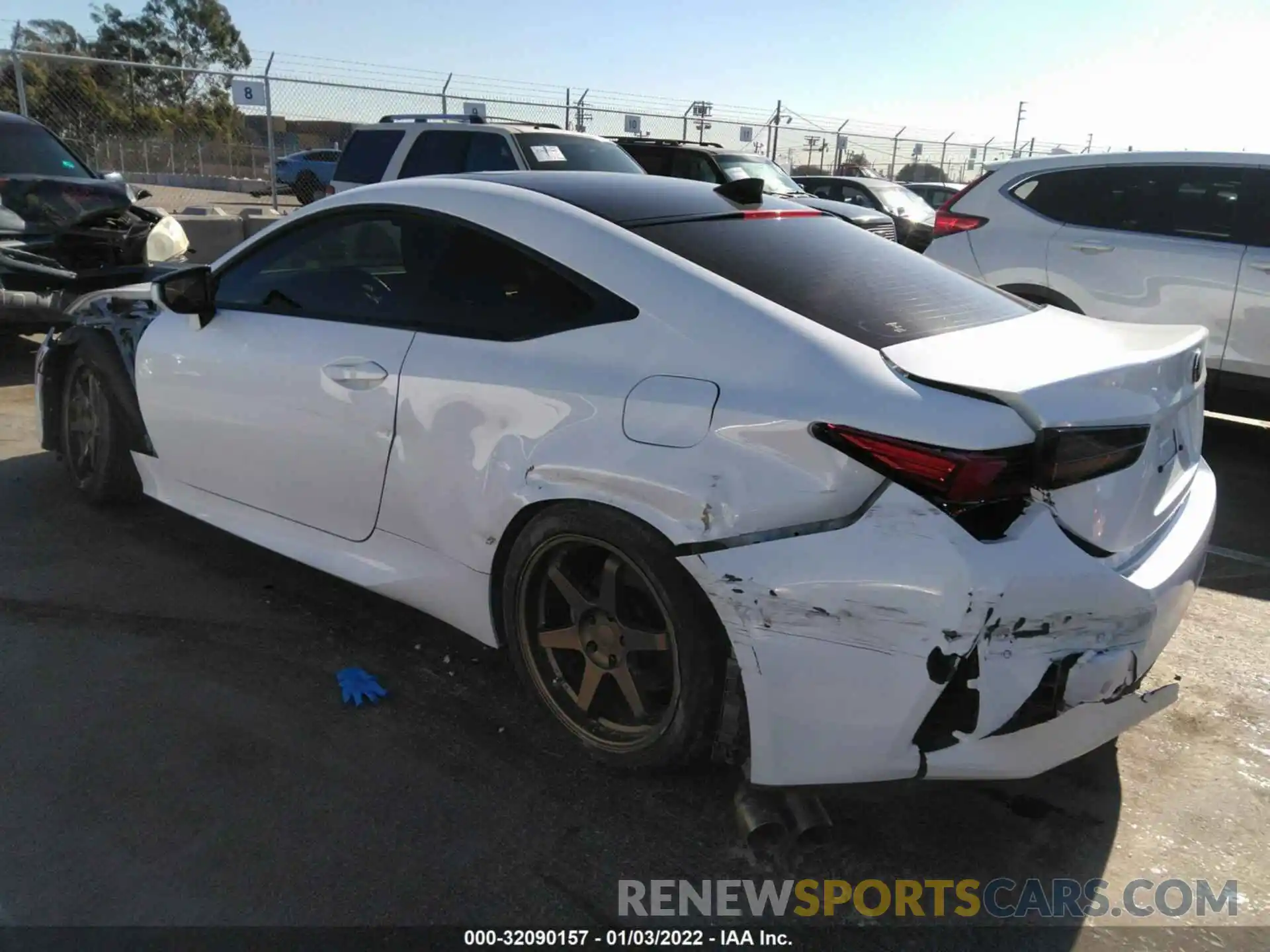 3 Photograph of a damaged car JTHHZ5BC3K5019840 LEXUS RC 2019