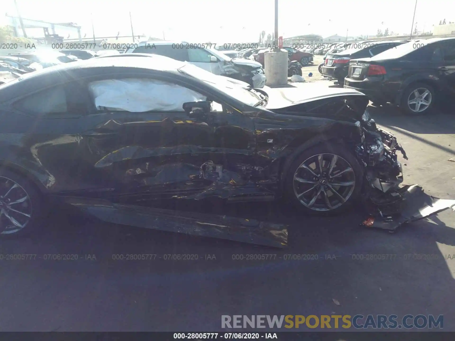 6 Photograph of a damaged car JTHHZ5BC7K5020313 LEXUS RC 2019