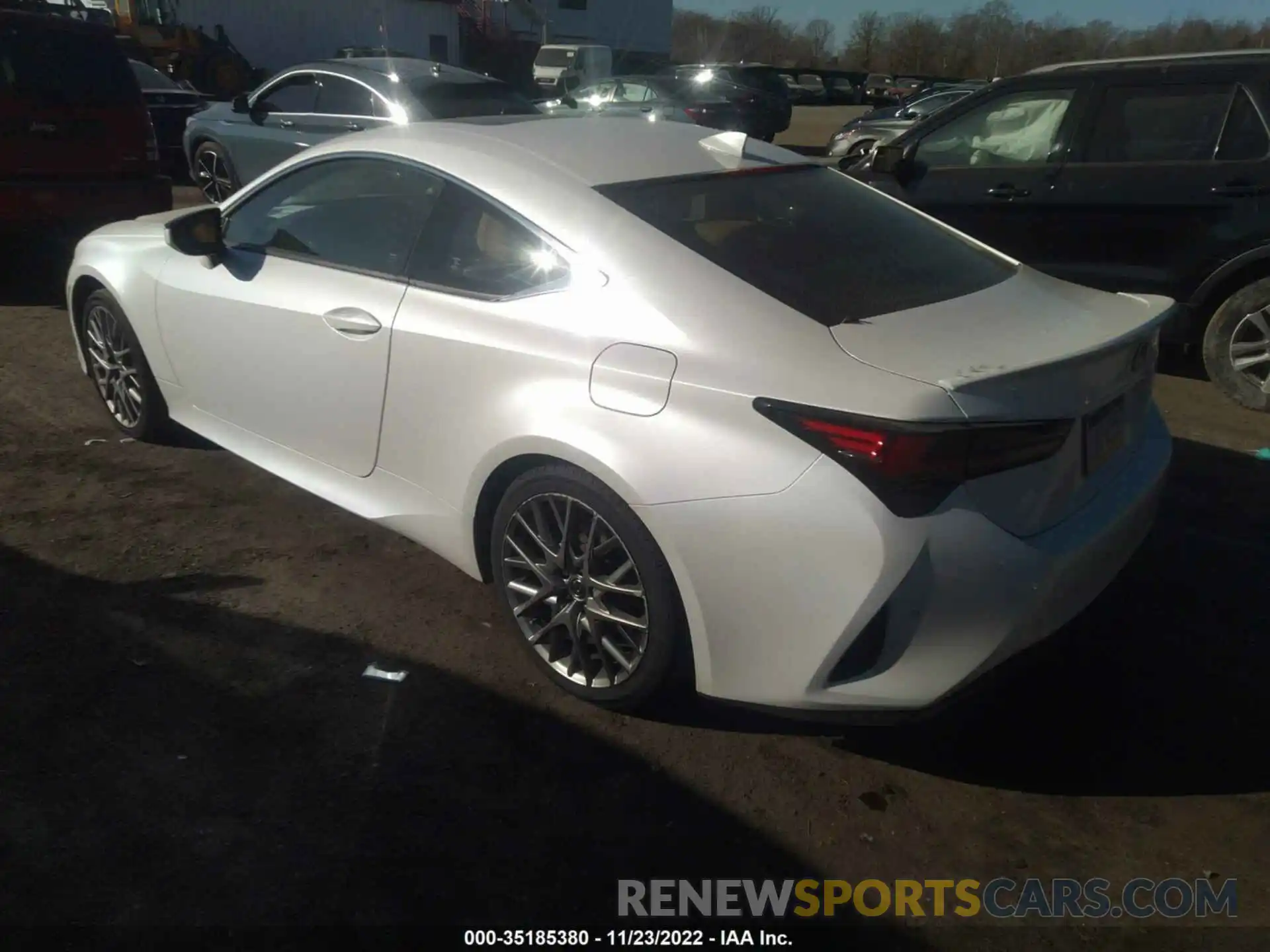 3 Photograph of a damaged car JTHS85BC4K5005485 LEXUS RC 2019