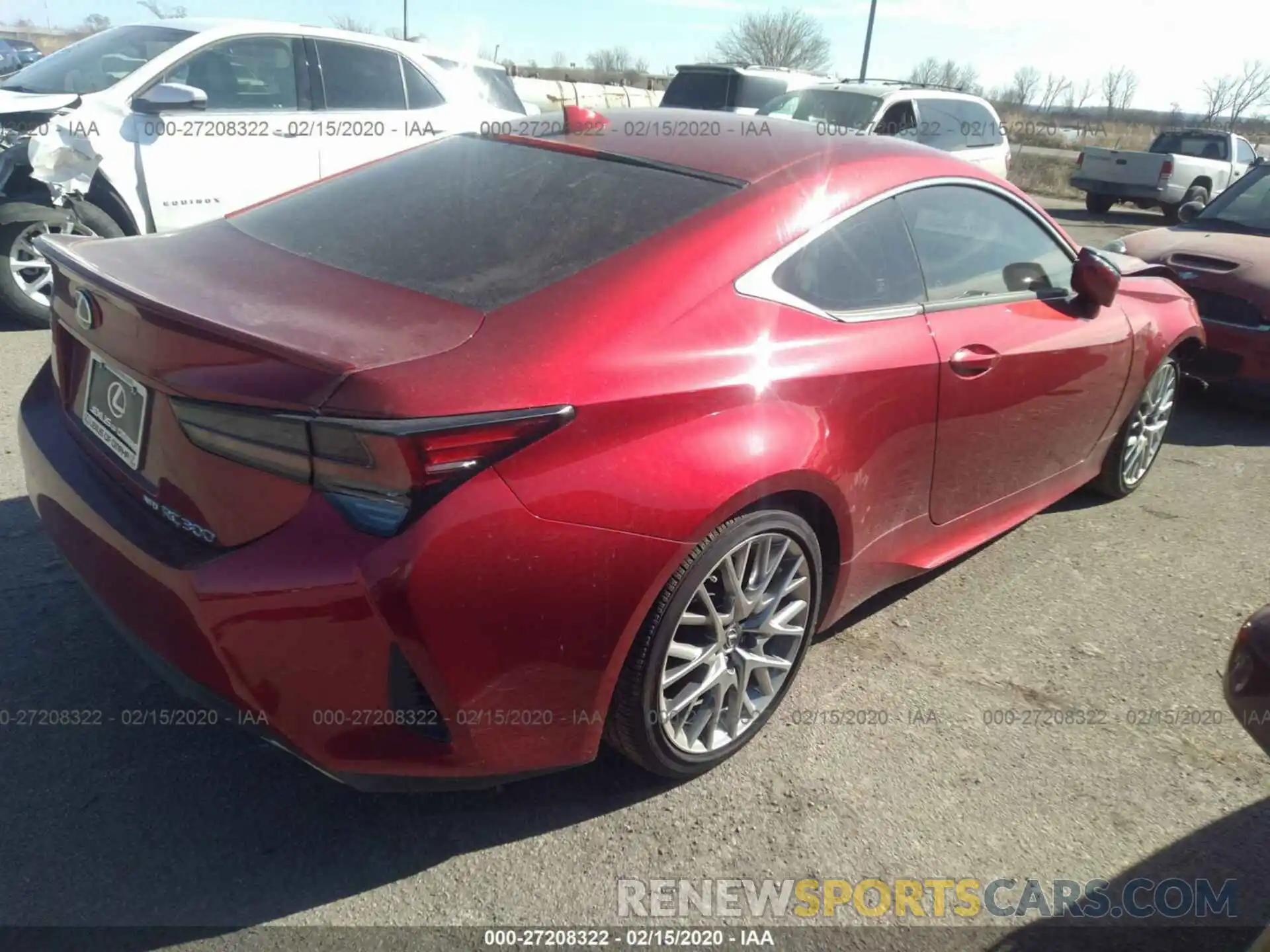 4 Photograph of a damaged car JTHS85BC6K5004788 LEXUS RC 2019