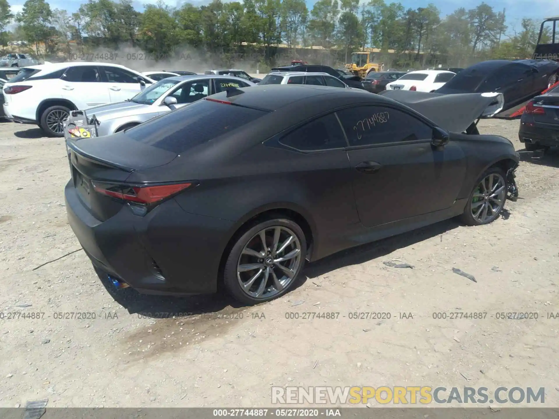 4 Photograph of a damaged car JTHSZ5BC3K5009802 LEXUS RC 2019