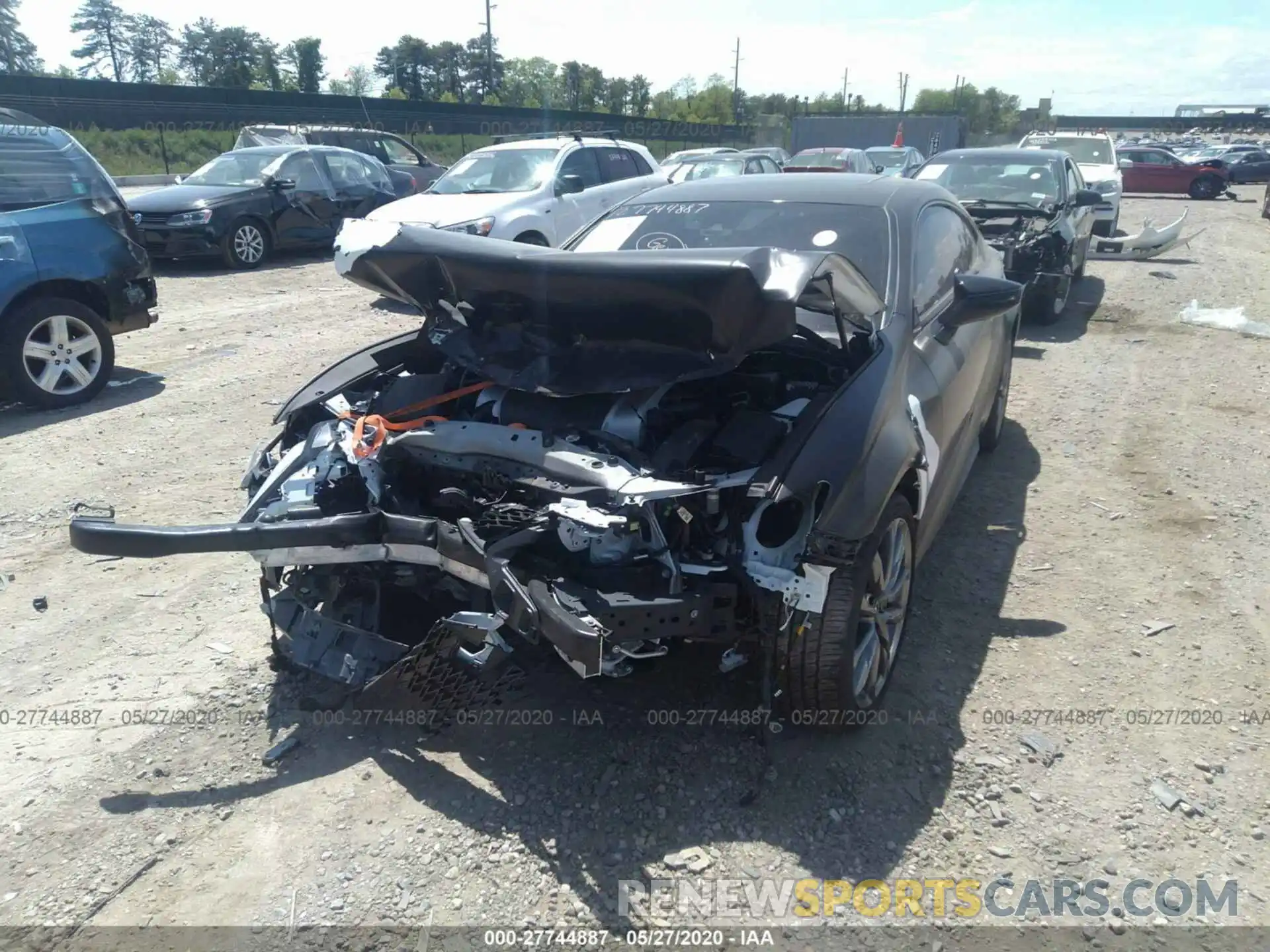 6 Photograph of a damaged car JTHSZ5BC3K5009802 LEXUS RC 2019