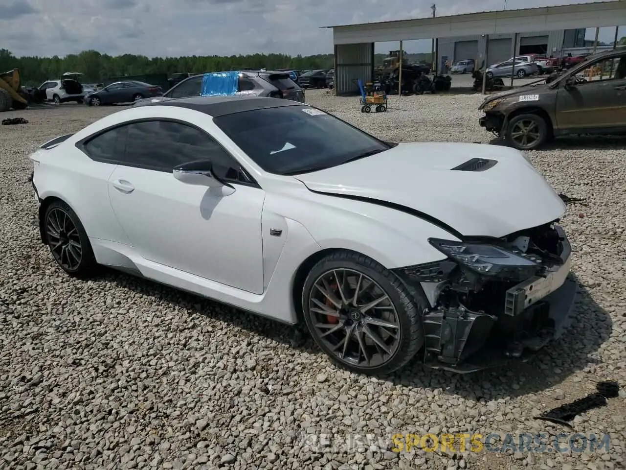 4 Photograph of a damaged car JTHDP5BC2L5007958 LEXUS RC 2020