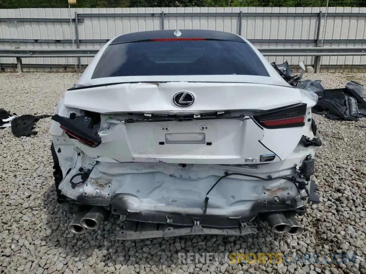 6 Photograph of a damaged car JTHDP5BC2L5007958 LEXUS RC 2020