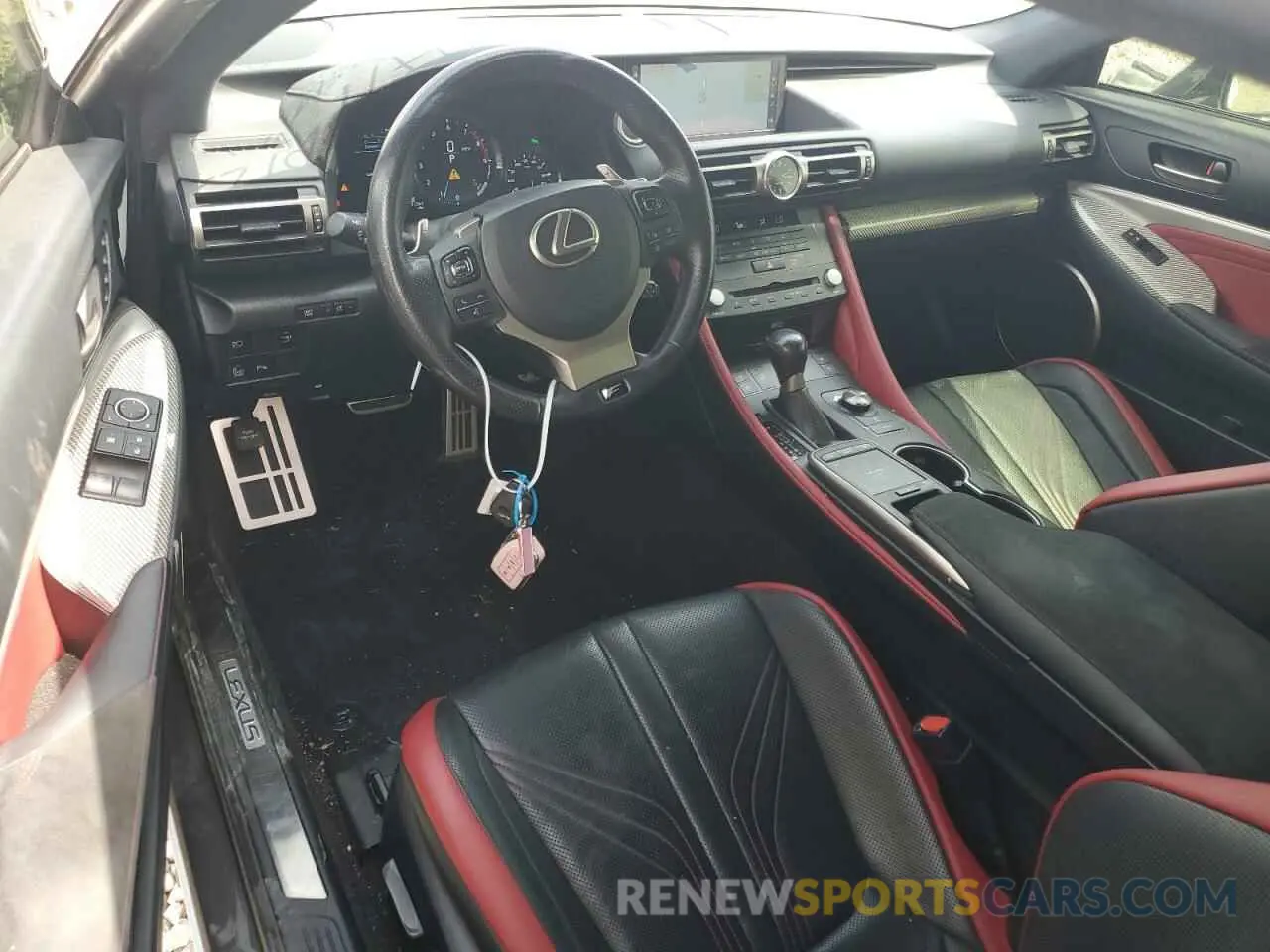 8 Photograph of a damaged car JTHDP5BC2L5007958 LEXUS RC 2020