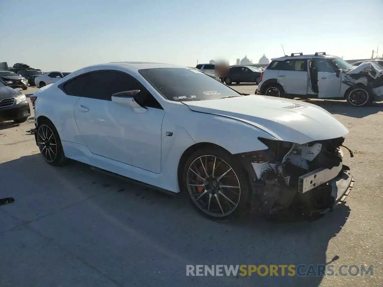 4 Photograph of a damaged car JTHDP5BC8L5007611 LEXUS RC 2020