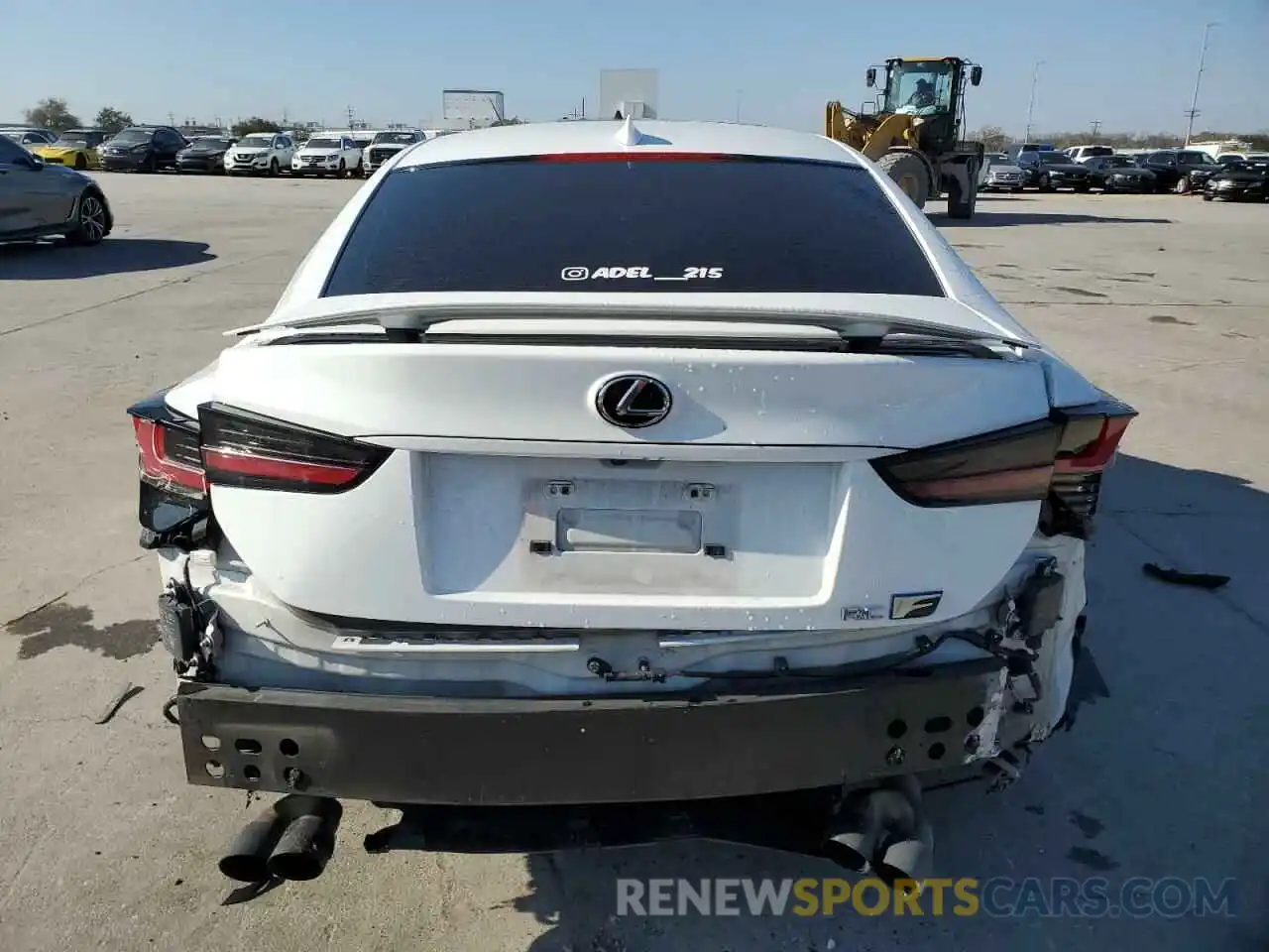 6 Photograph of a damaged car JTHDP5BC8L5007611 LEXUS RC 2020