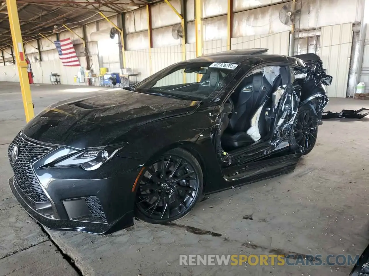 1 Photograph of a damaged car JTHDP5BC3N5008409 LEXUS RC 2022