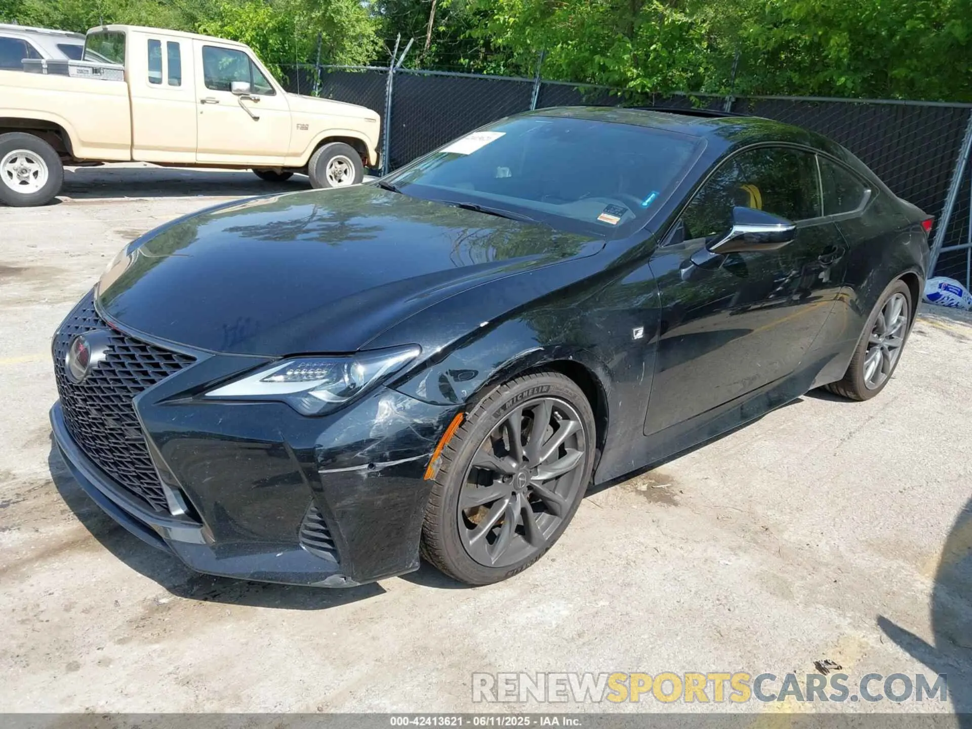 2 Photograph of a damaged car JTHHA5BC1K5010352 LEXUS RC 300 2019