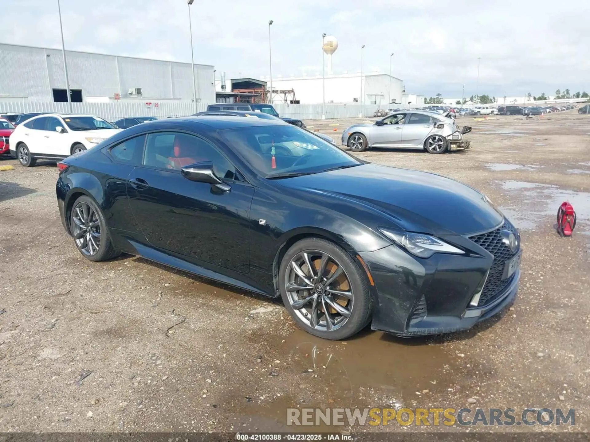 1 Photograph of a damaged car JTHHA5BC4K5009549 LEXUS RC 300 2019