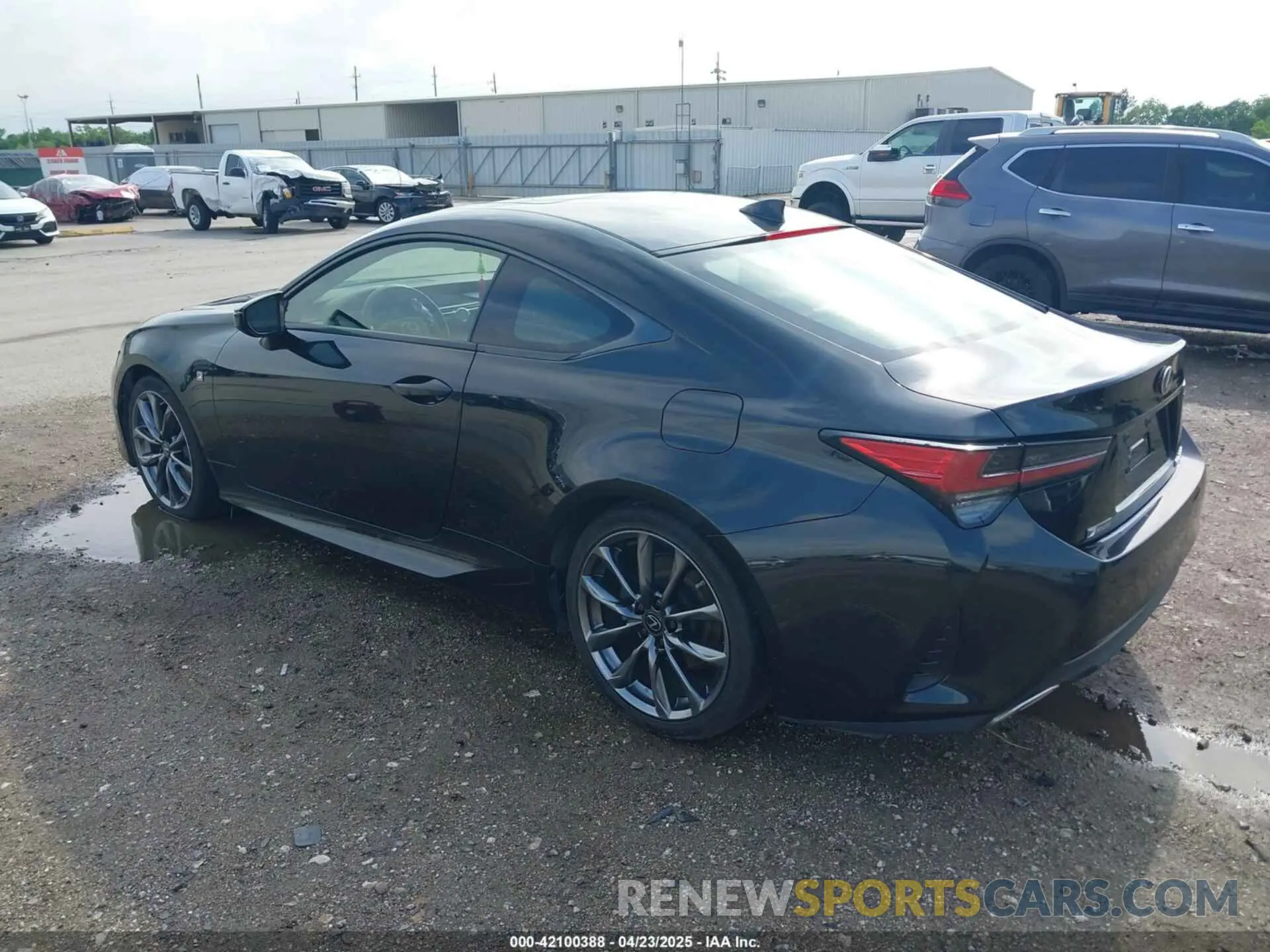 3 Photograph of a damaged car JTHHA5BC4K5009549 LEXUS RC 300 2019