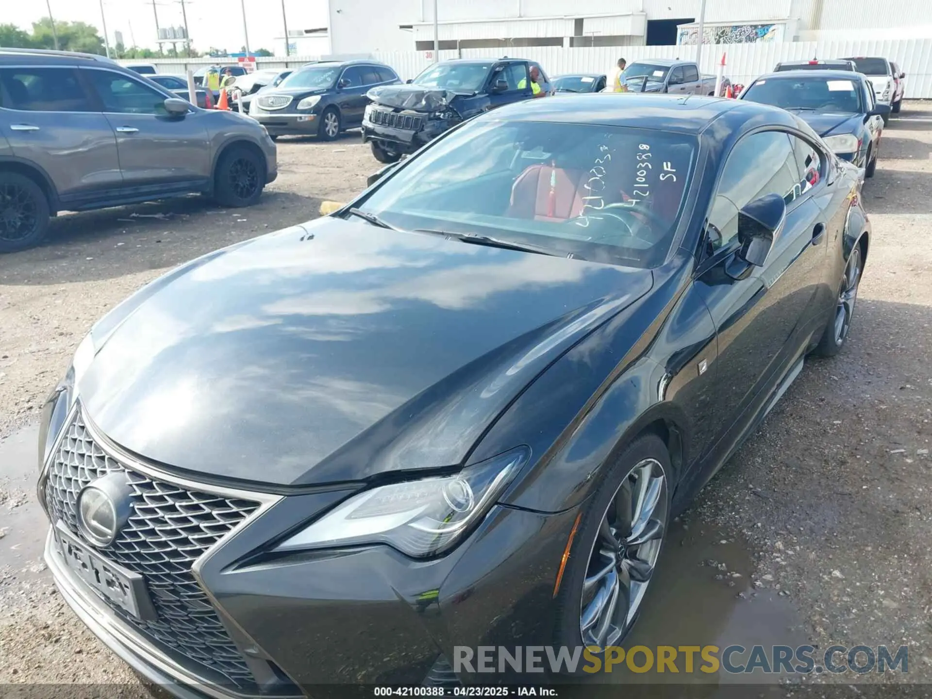 6 Photograph of a damaged car JTHHA5BC4K5009549 LEXUS RC 300 2019