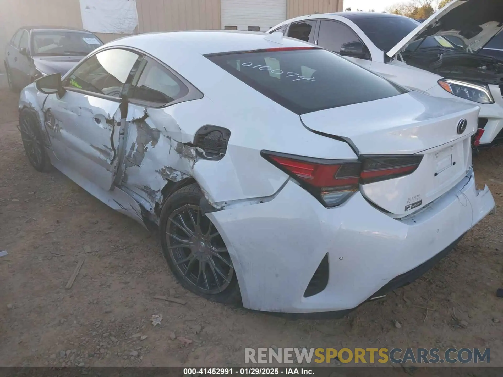 3 Photograph of a damaged car JTHHA5BCXK5010074 LEXUS RC 300 2019