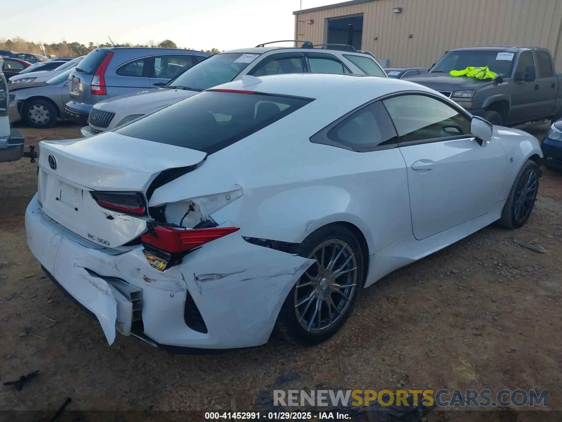 4 Photograph of a damaged car JTHHA5BCXK5010074 LEXUS RC 300 2019