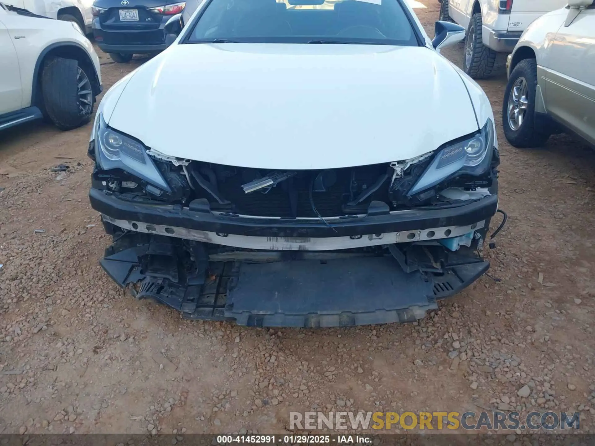6 Photograph of a damaged car JTHHA5BCXK5010074 LEXUS RC 300 2019