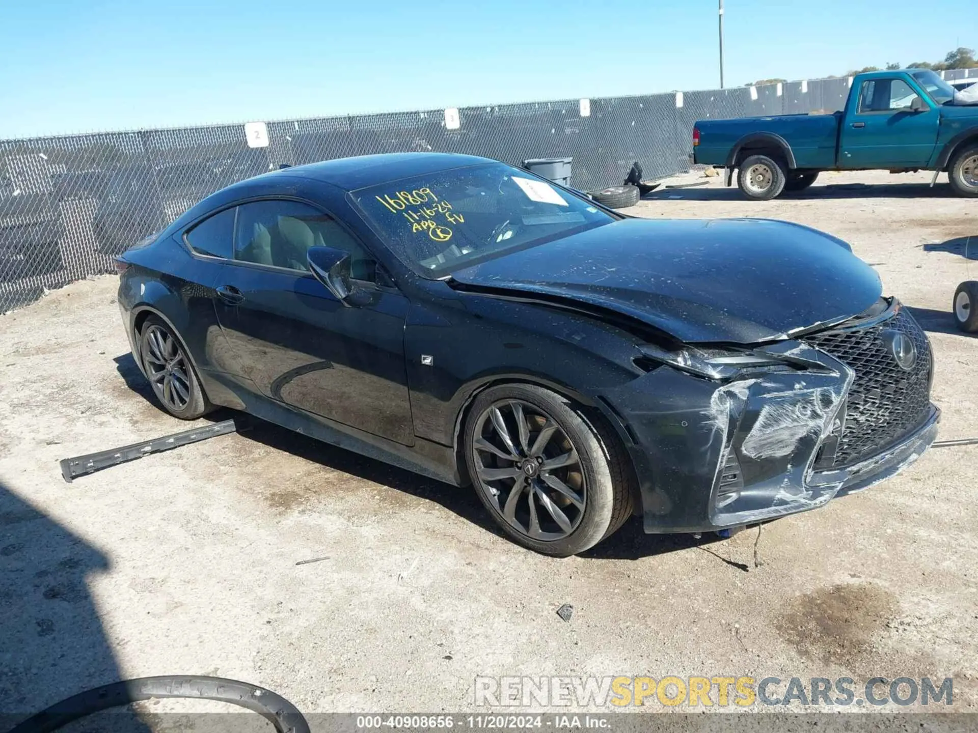 1 Photograph of a damaged car JTHHA5BCXK5010222 LEXUS RC 300 2019