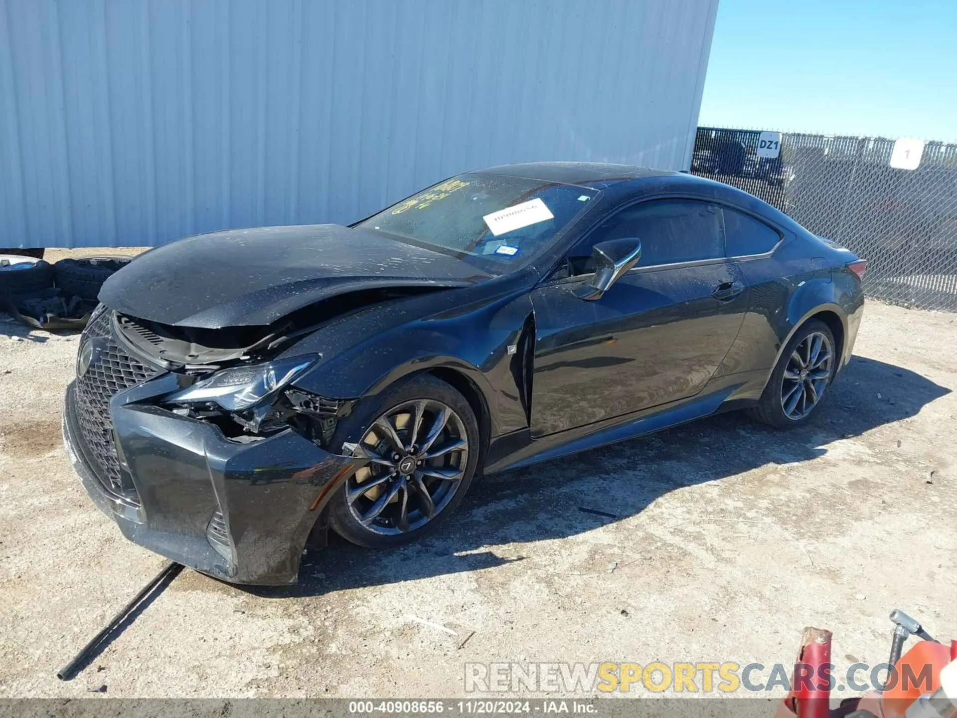 2 Photograph of a damaged car JTHHA5BCXK5010222 LEXUS RC 300 2019