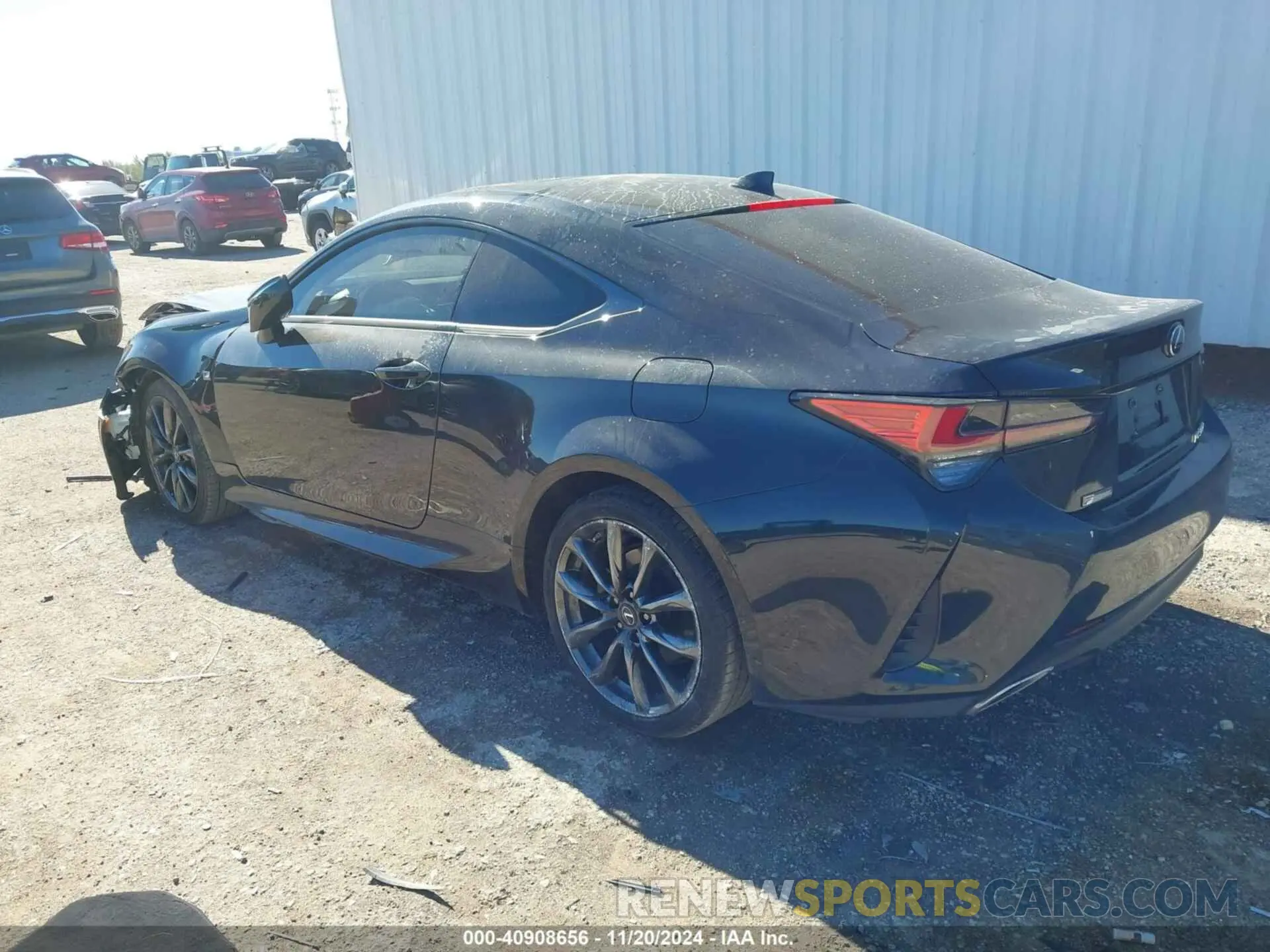 3 Photograph of a damaged car JTHHA5BCXK5010222 LEXUS RC 300 2019