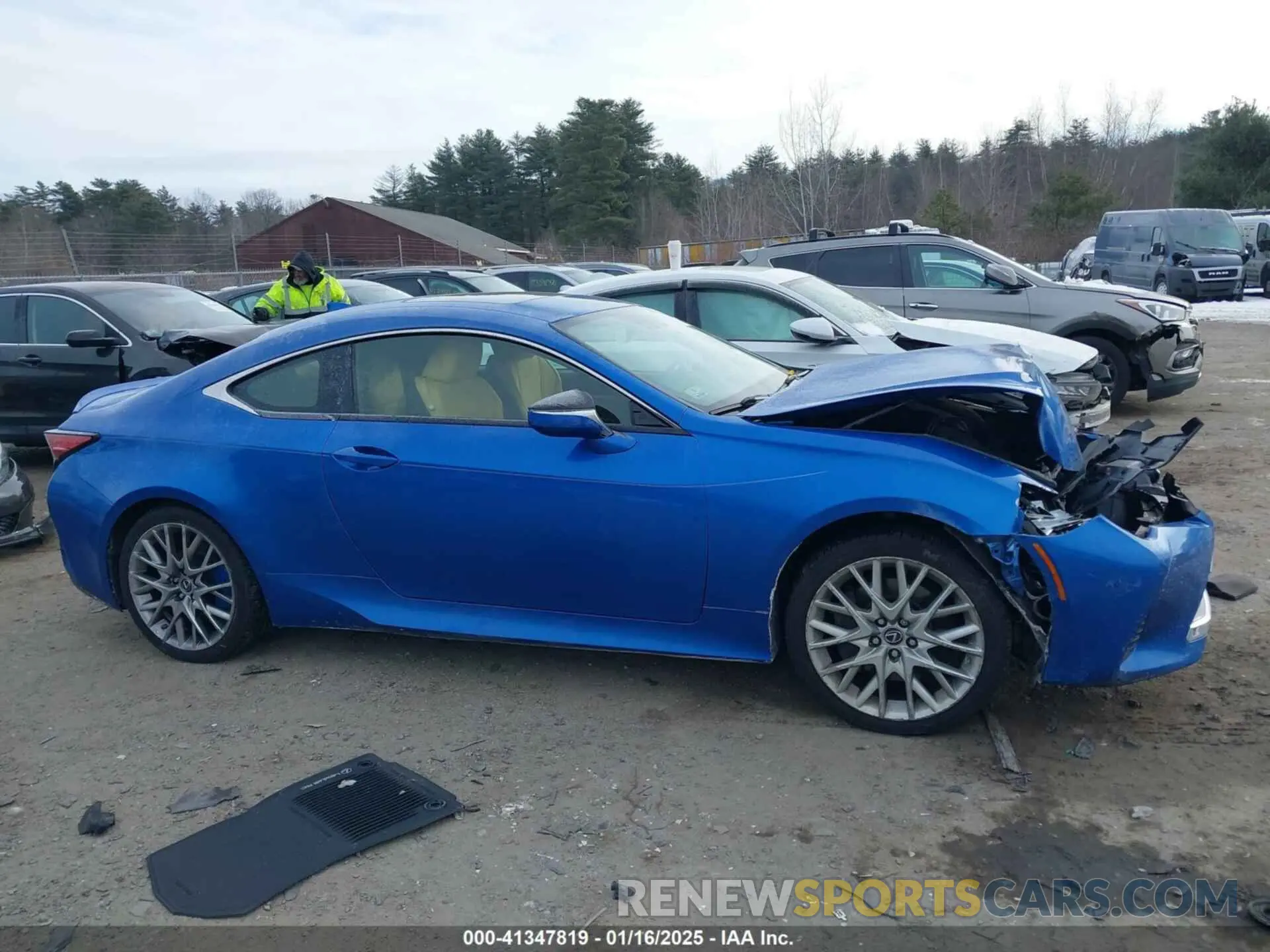 12 Photograph of a damaged car JTHS85BC6K5004581 LEXUS RC 300 2019