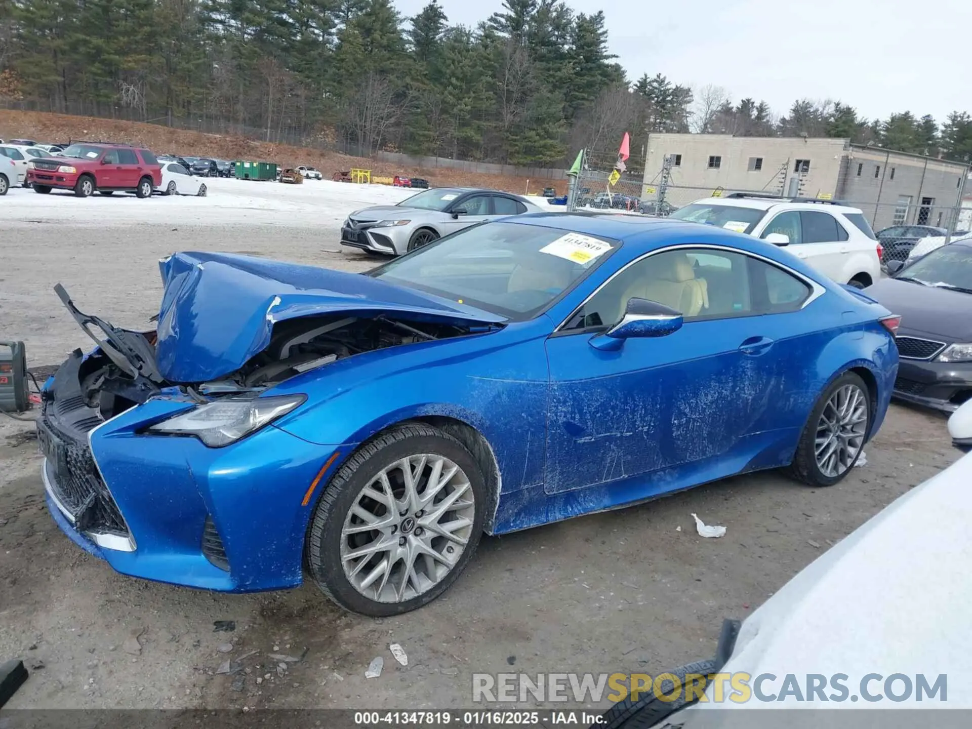13 Photograph of a damaged car JTHS85BC6K5004581 LEXUS RC 300 2019