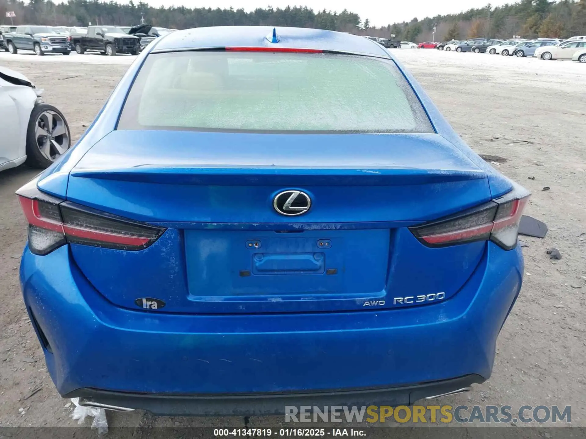 15 Photograph of a damaged car JTHS85BC6K5004581 LEXUS RC 300 2019