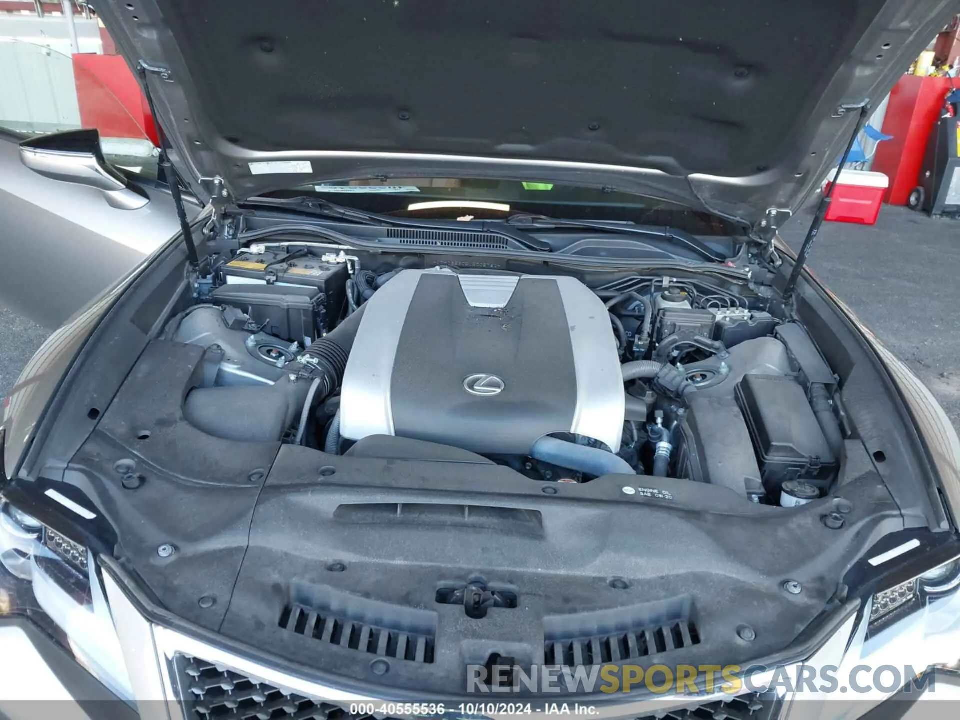 10 Photograph of a damaged car JTHD85EC5L5005761 LEXUS RC 300 2020