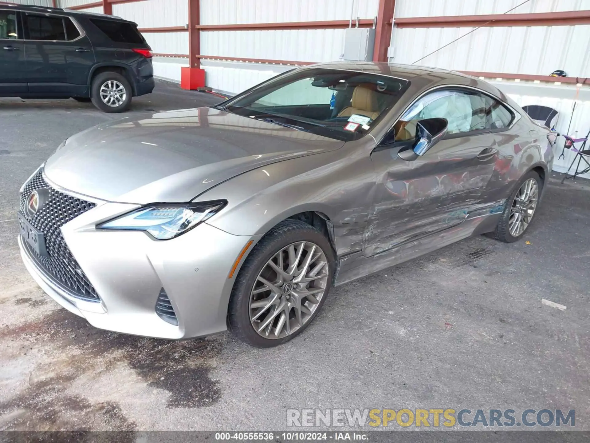 2 Photograph of a damaged car JTHD85EC5L5005761 LEXUS RC 300 2020