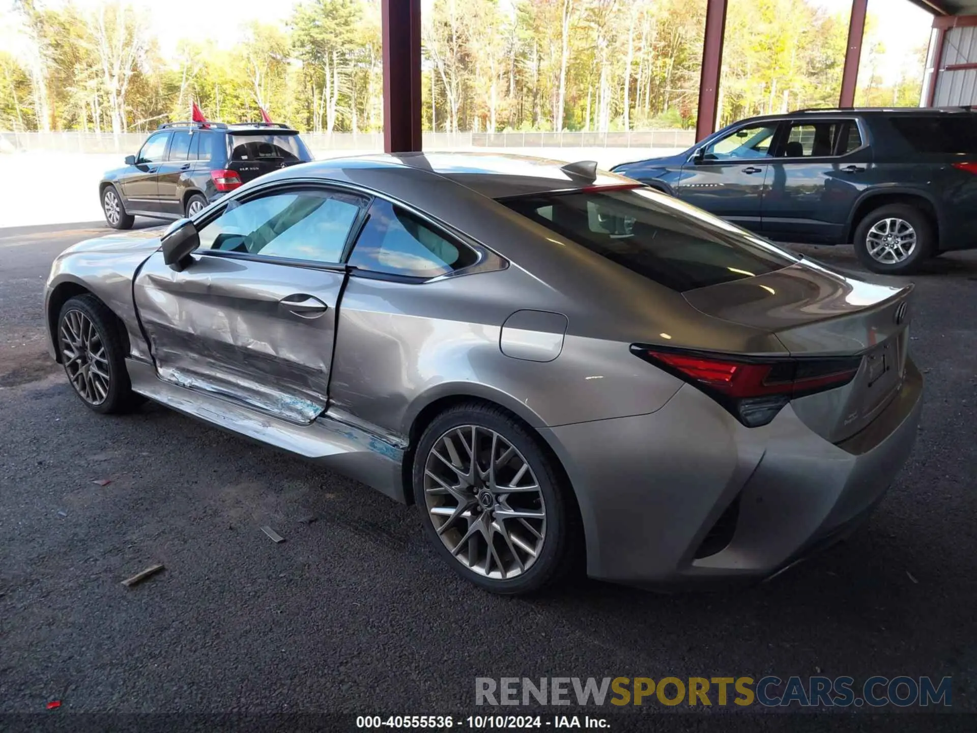 3 Photograph of a damaged car JTHD85EC5L5005761 LEXUS RC 300 2020