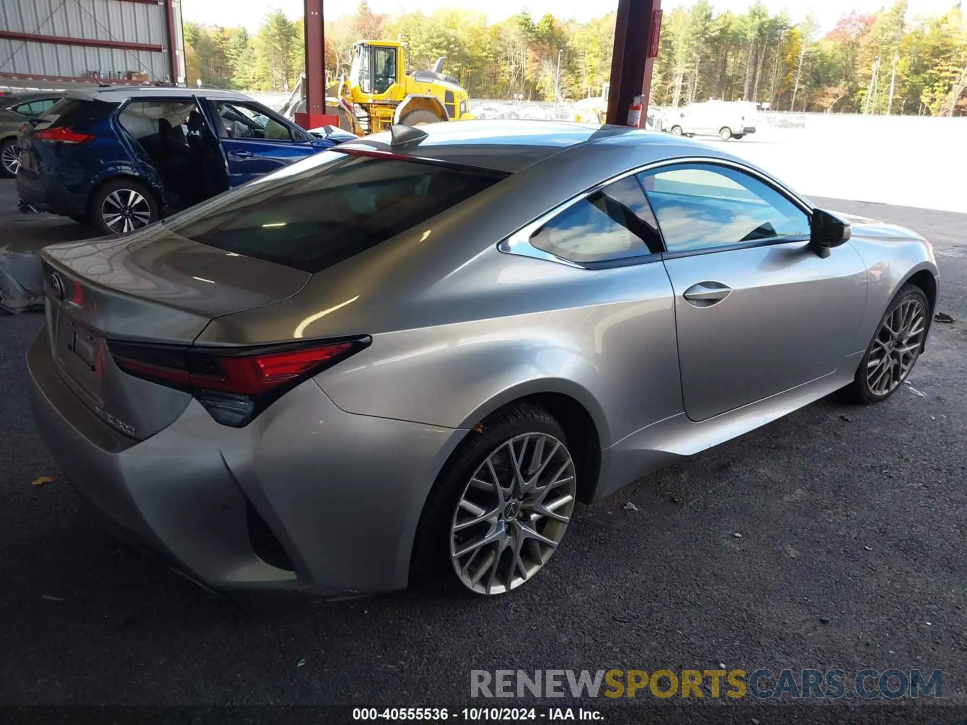 4 Photograph of a damaged car JTHD85EC5L5005761 LEXUS RC 300 2020
