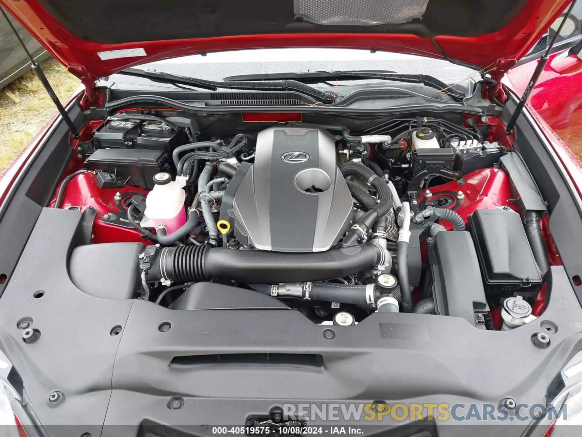 10 Photograph of a damaged car JTHAA5BC0M5011187 LEXUS RC 300 2021