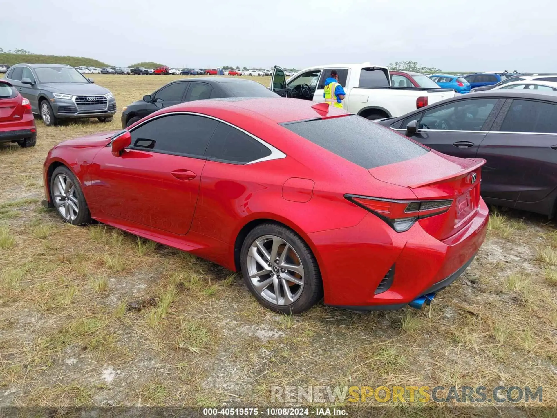 3 Photograph of a damaged car JTHAA5BC0M5011187 LEXUS RC 300 2021