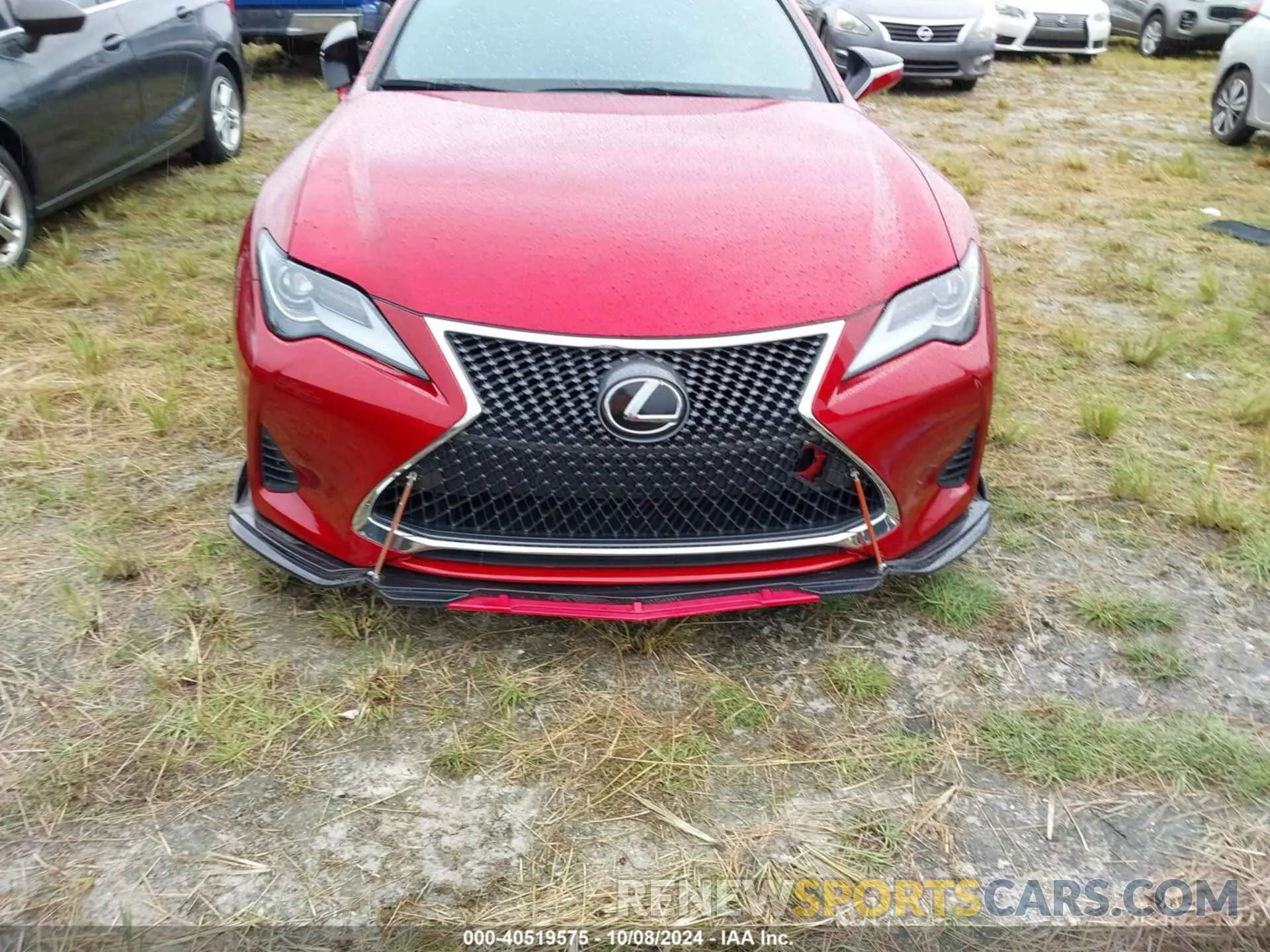 6 Photograph of a damaged car JTHAA5BC0M5011187 LEXUS RC 300 2021