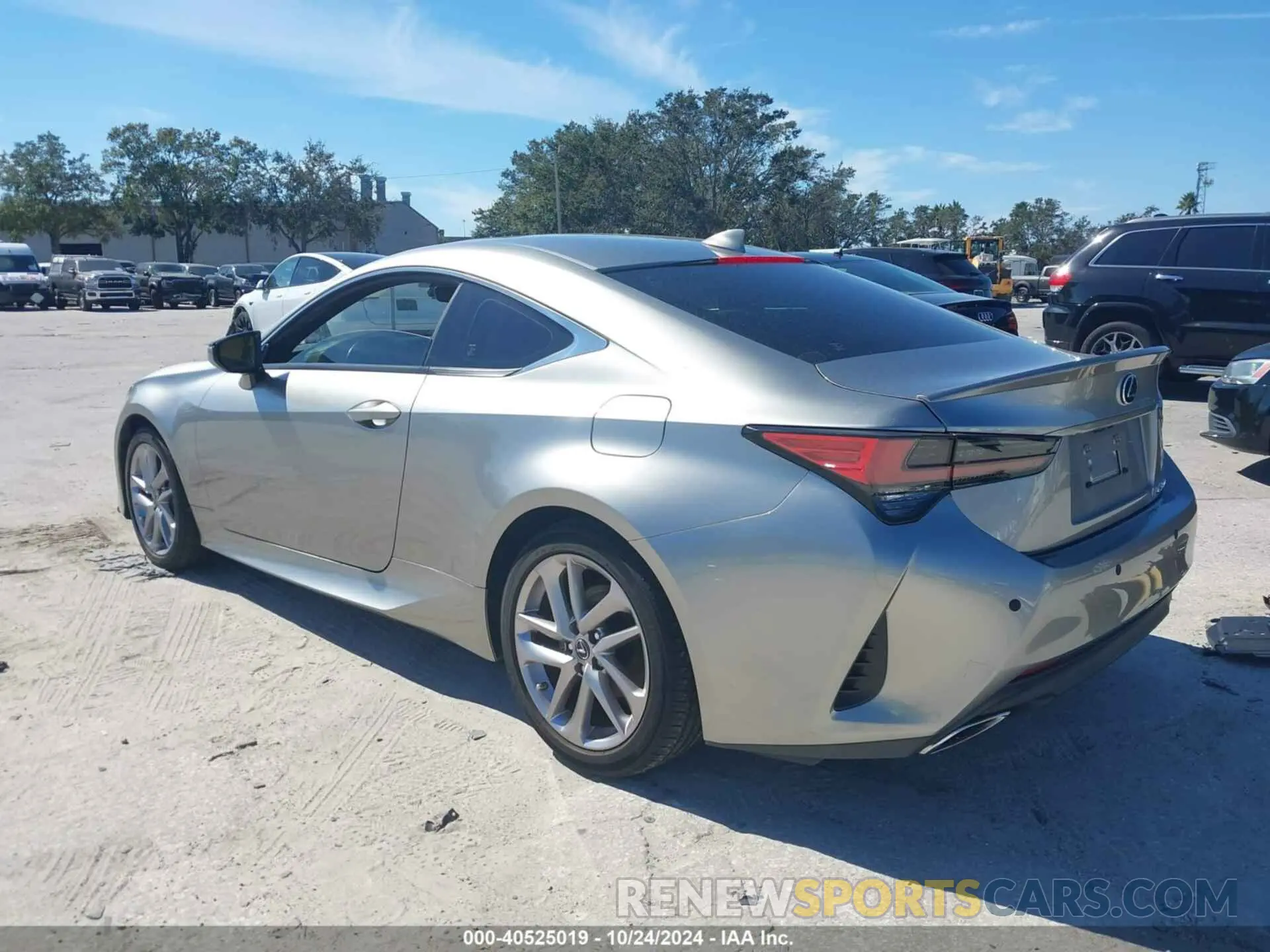 3 Photograph of a damaged car JTHAA5BC8M5011437 LEXUS RC 300 2021