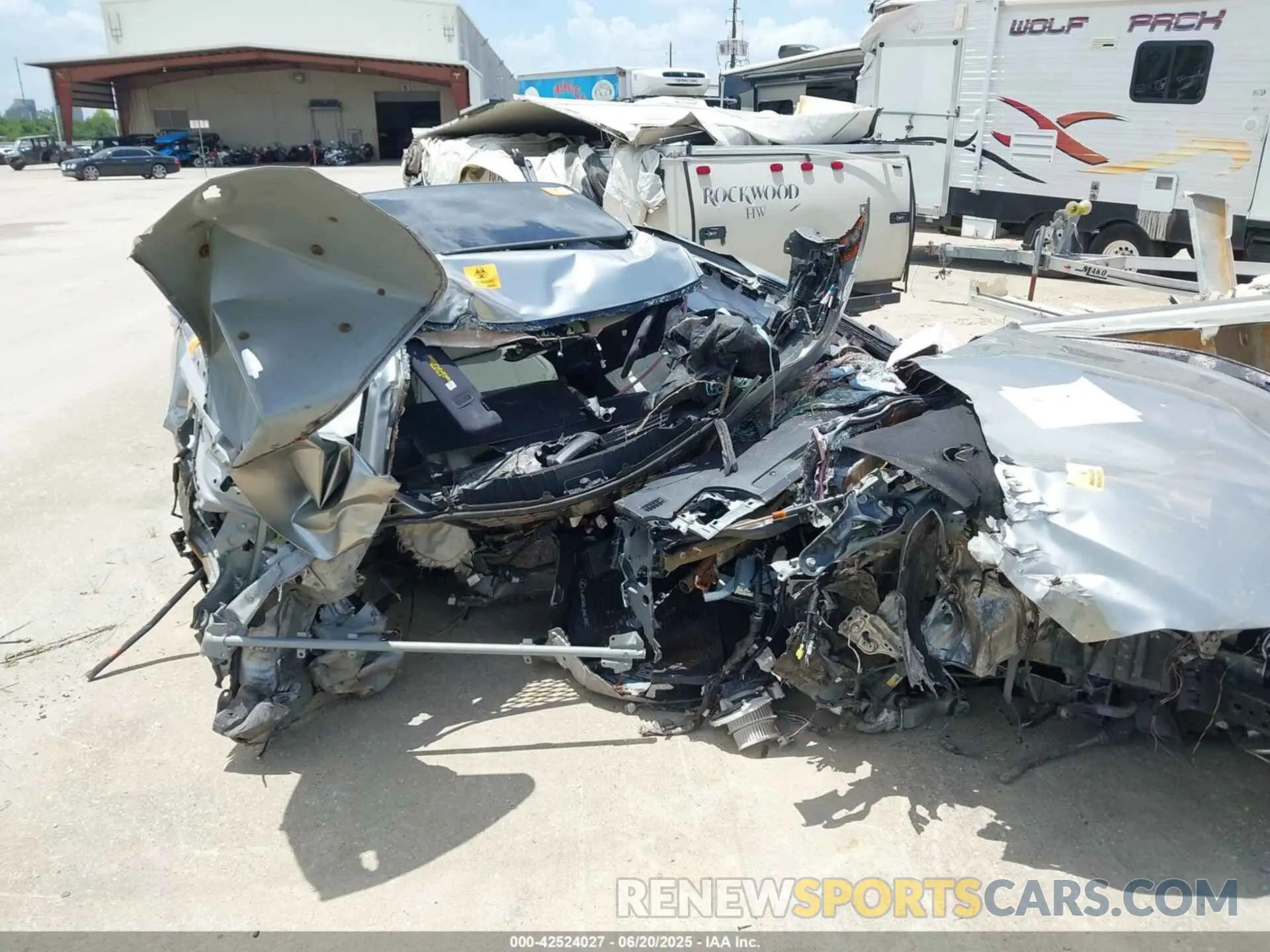 6 Photograph of a damaged car JTHGA5BC2M5011542 LEXUS RC 300 2021