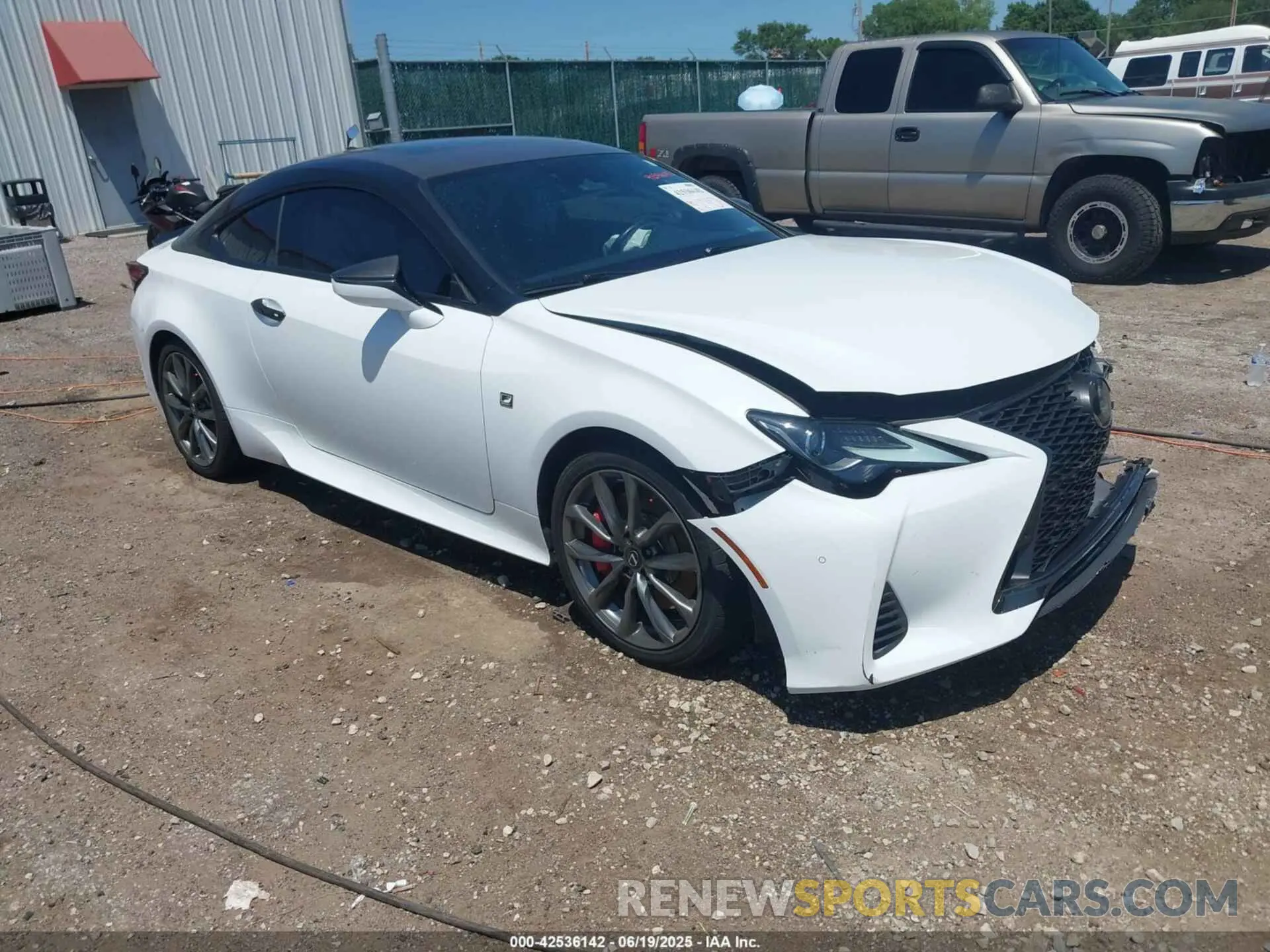 1 Photograph of a damaged car JTHGA5BC8M5011173 LEXUS RC 300 2021