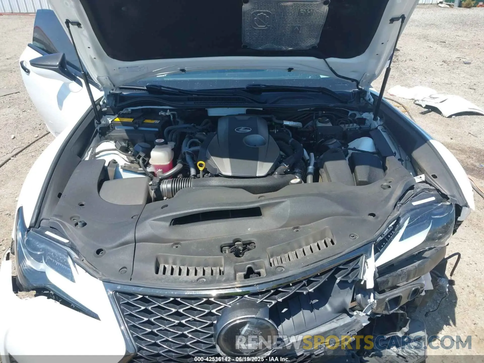 10 Photograph of a damaged car JTHGA5BC8M5011173 LEXUS RC 300 2021