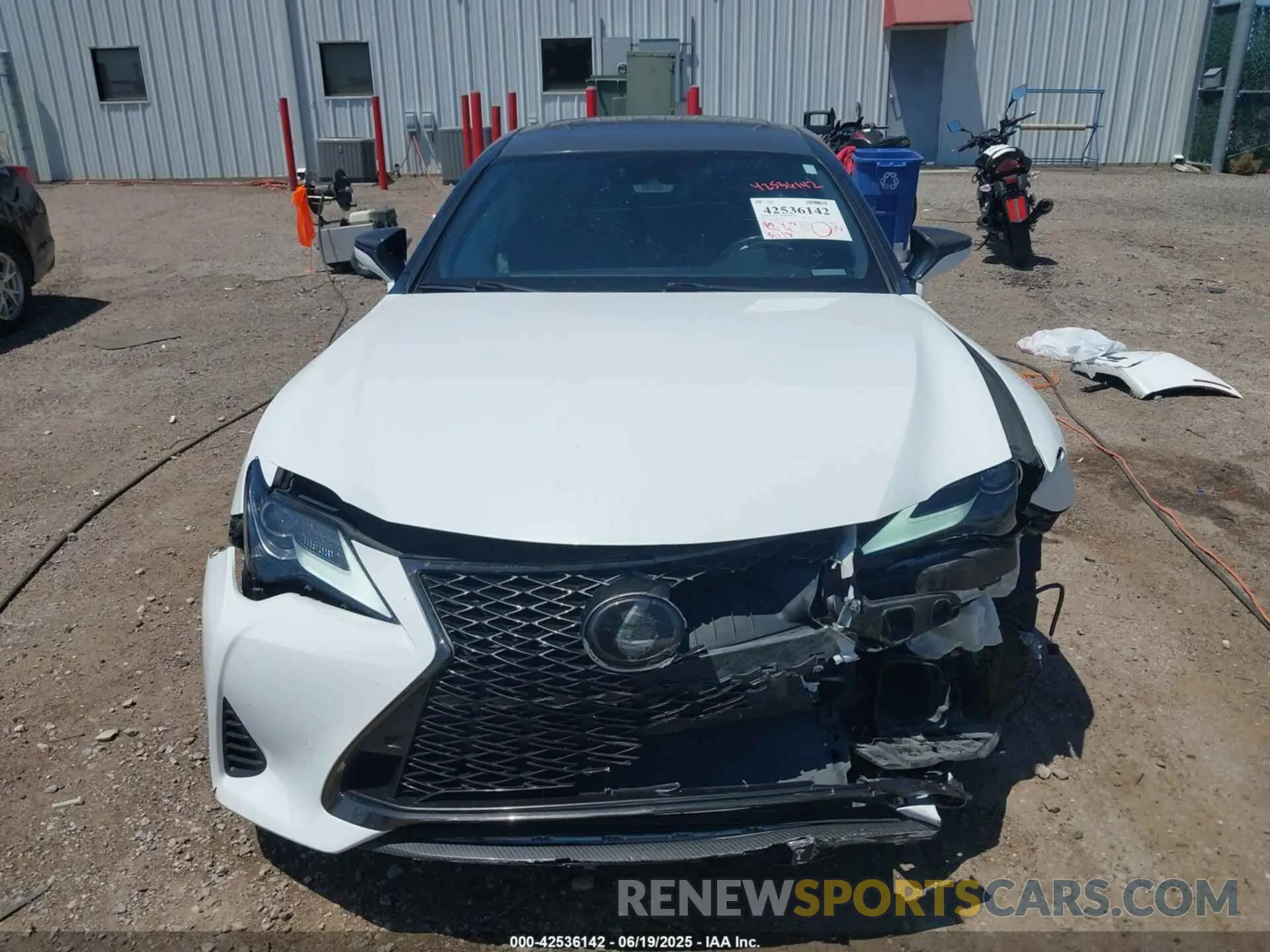 13 Photograph of a damaged car JTHGA5BC8M5011173 LEXUS RC 300 2021