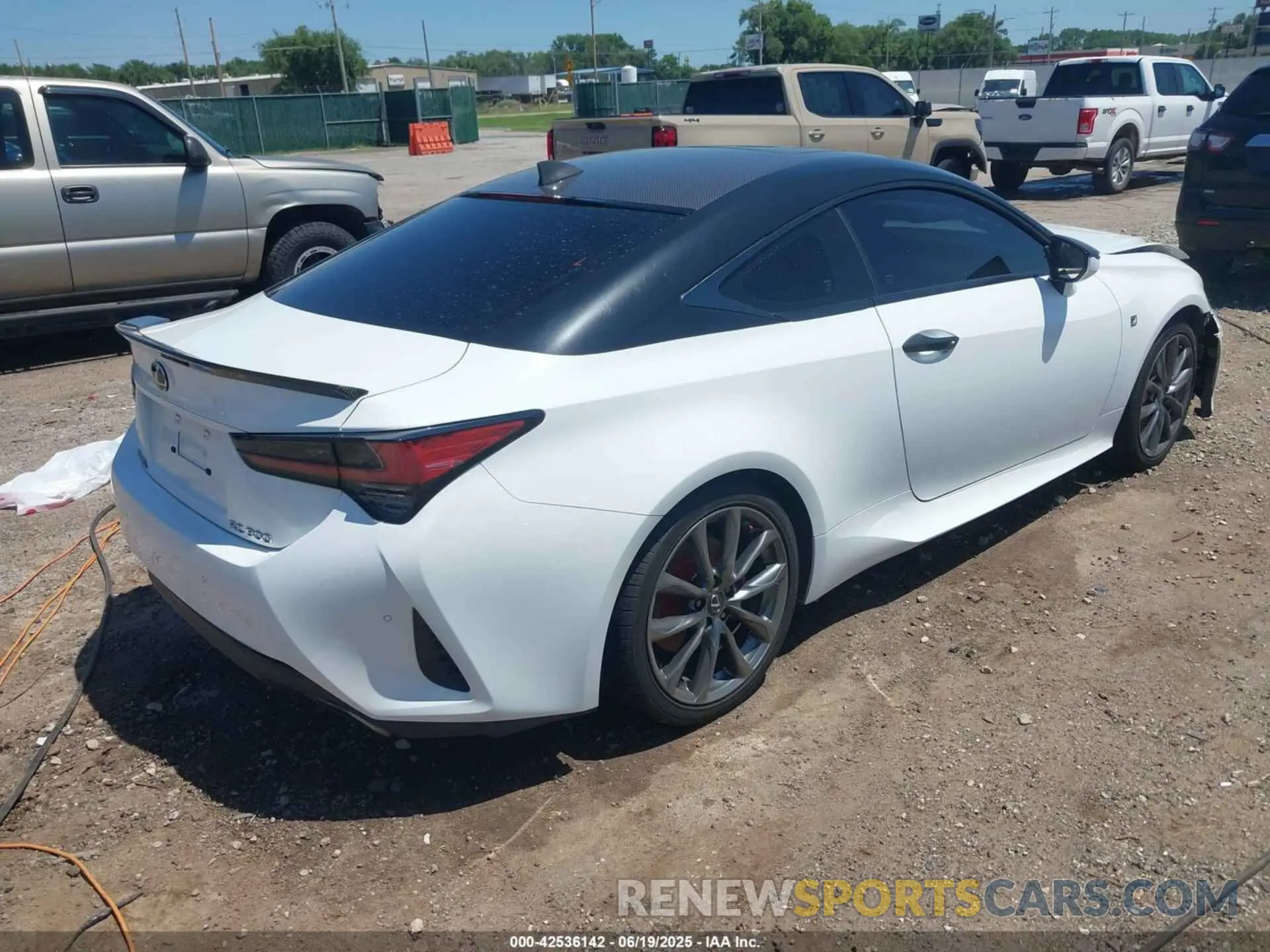 4 Photograph of a damaged car JTHGA5BC8M5011173 LEXUS RC 300 2021