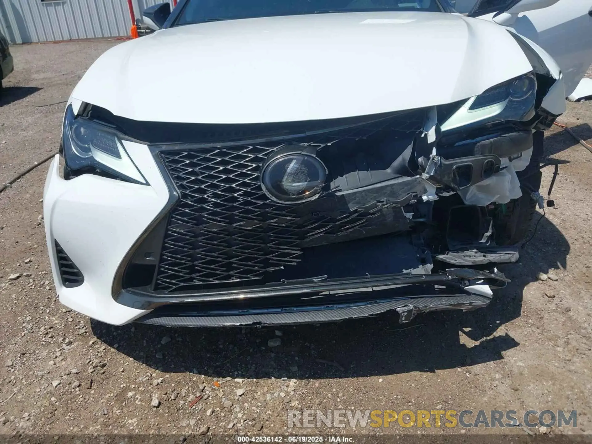 6 Photograph of a damaged car JTHGA5BC8M5011173 LEXUS RC 300 2021