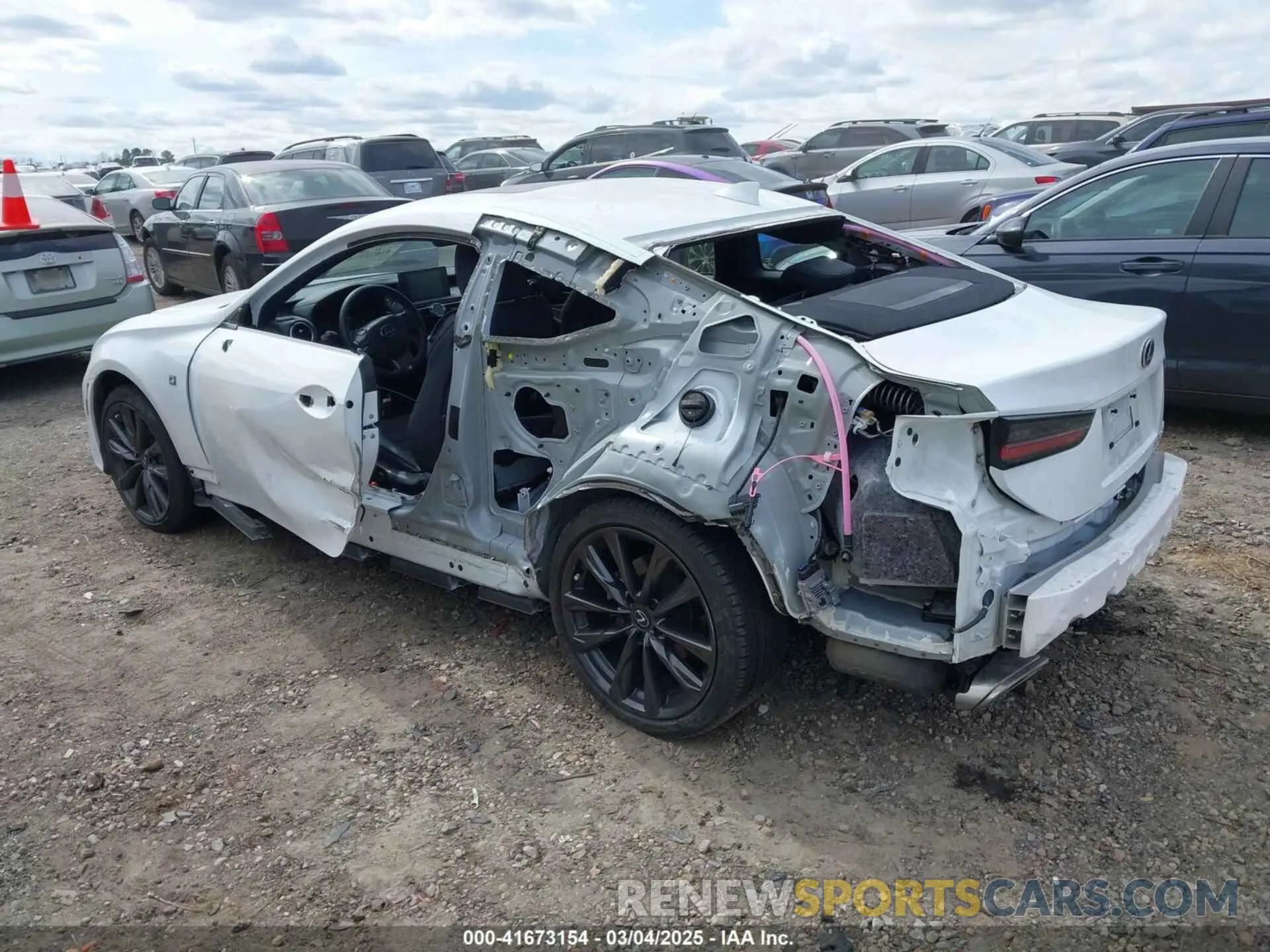 3 Photograph of a damaged car JTHG85EC7P5007028 LEXUS RC 300 2023