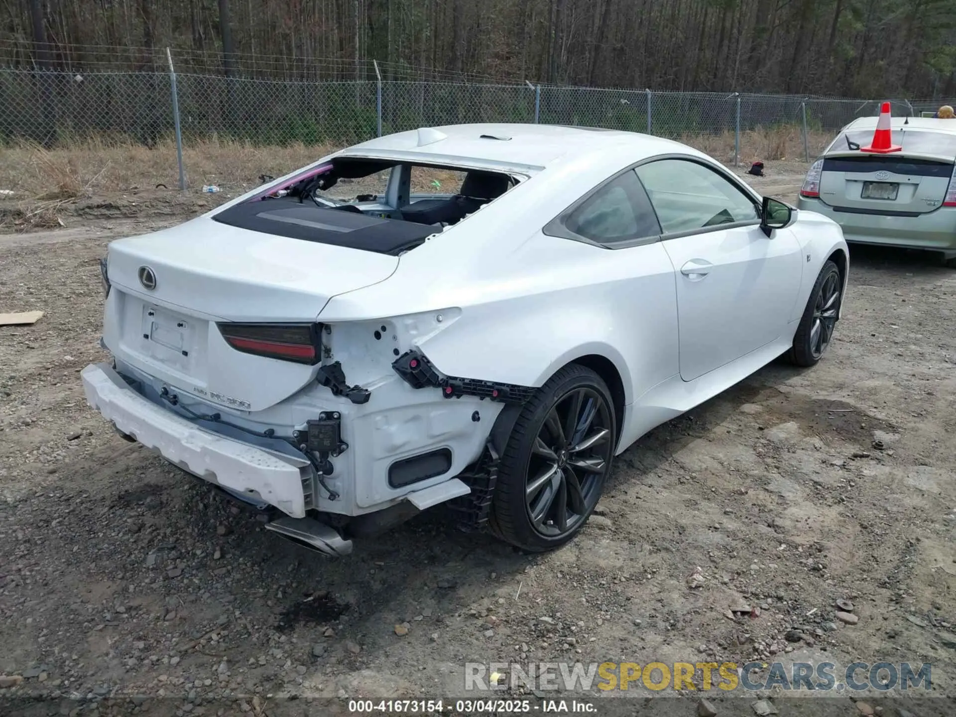 4 Photograph of a damaged car JTHG85EC7P5007028 LEXUS RC 300 2023