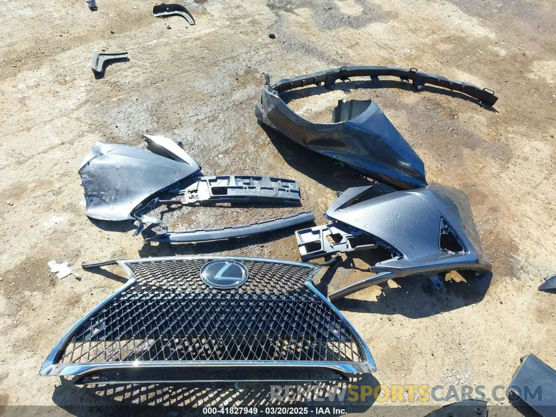 18 Photograph of a damaged car JTHDA5BC4R5012766 LEXUS RC 300 2024