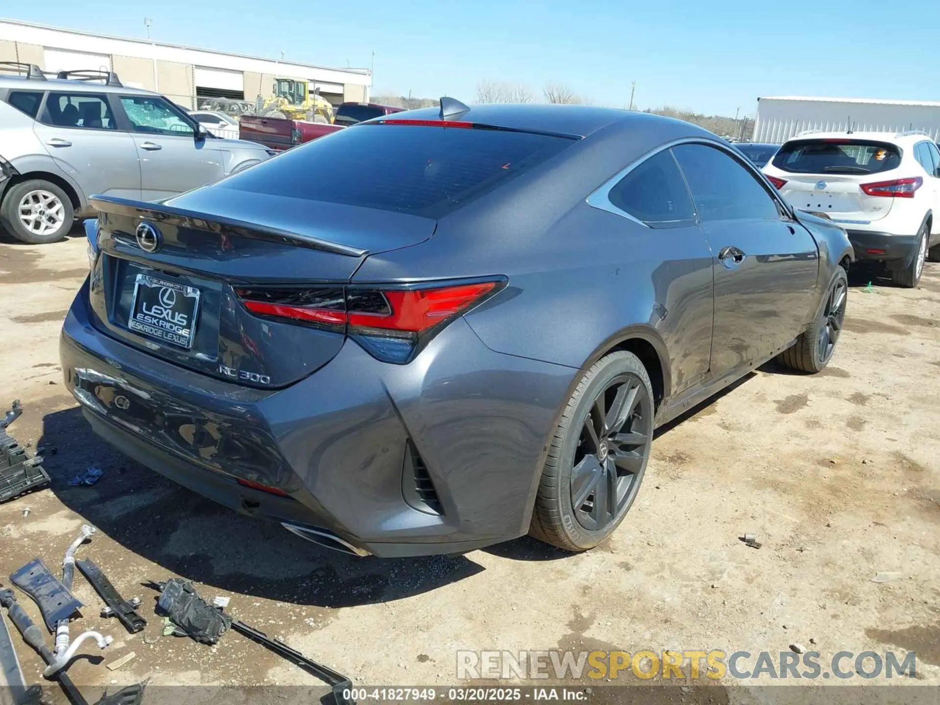 4 Photograph of a damaged car JTHDA5BC4R5012766 LEXUS RC 300 2024