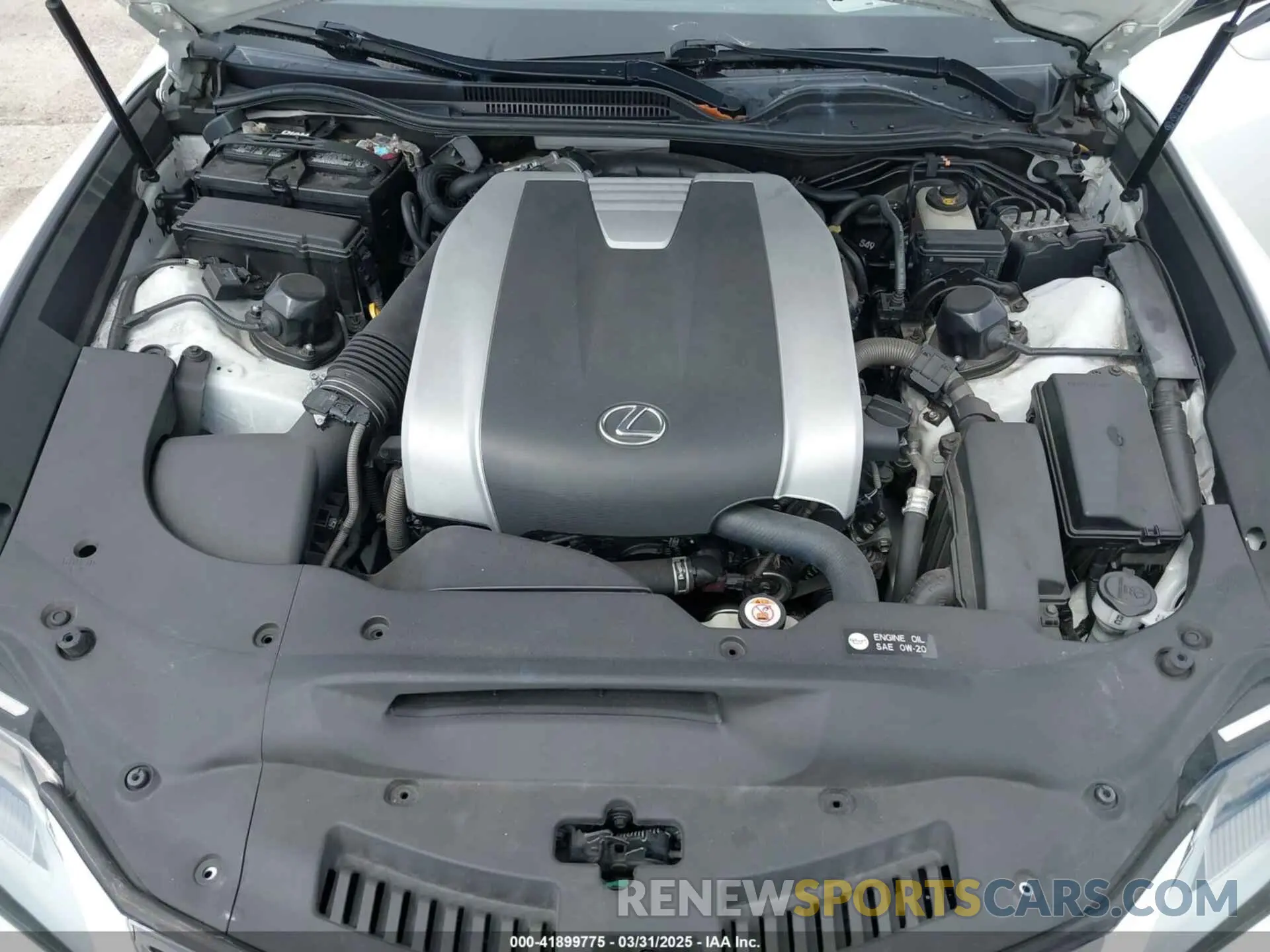 10 Photograph of a damaged car JTHHZ5BC7K5019694 LEXUS RC 350 2019