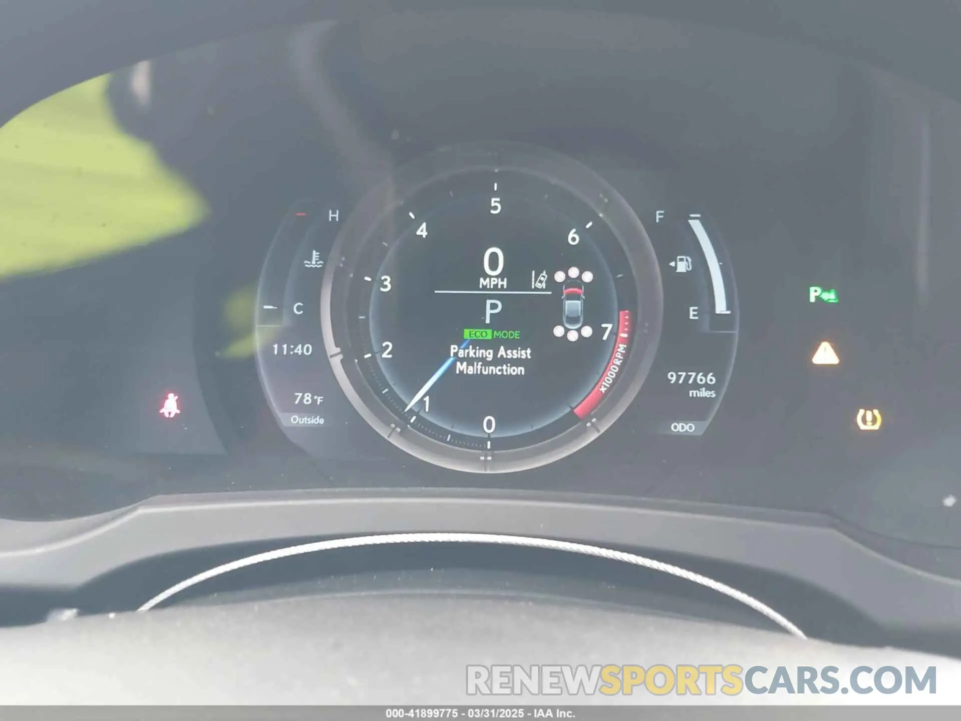 7 Photograph of a damaged car JTHHZ5BC7K5019694 LEXUS RC 350 2019