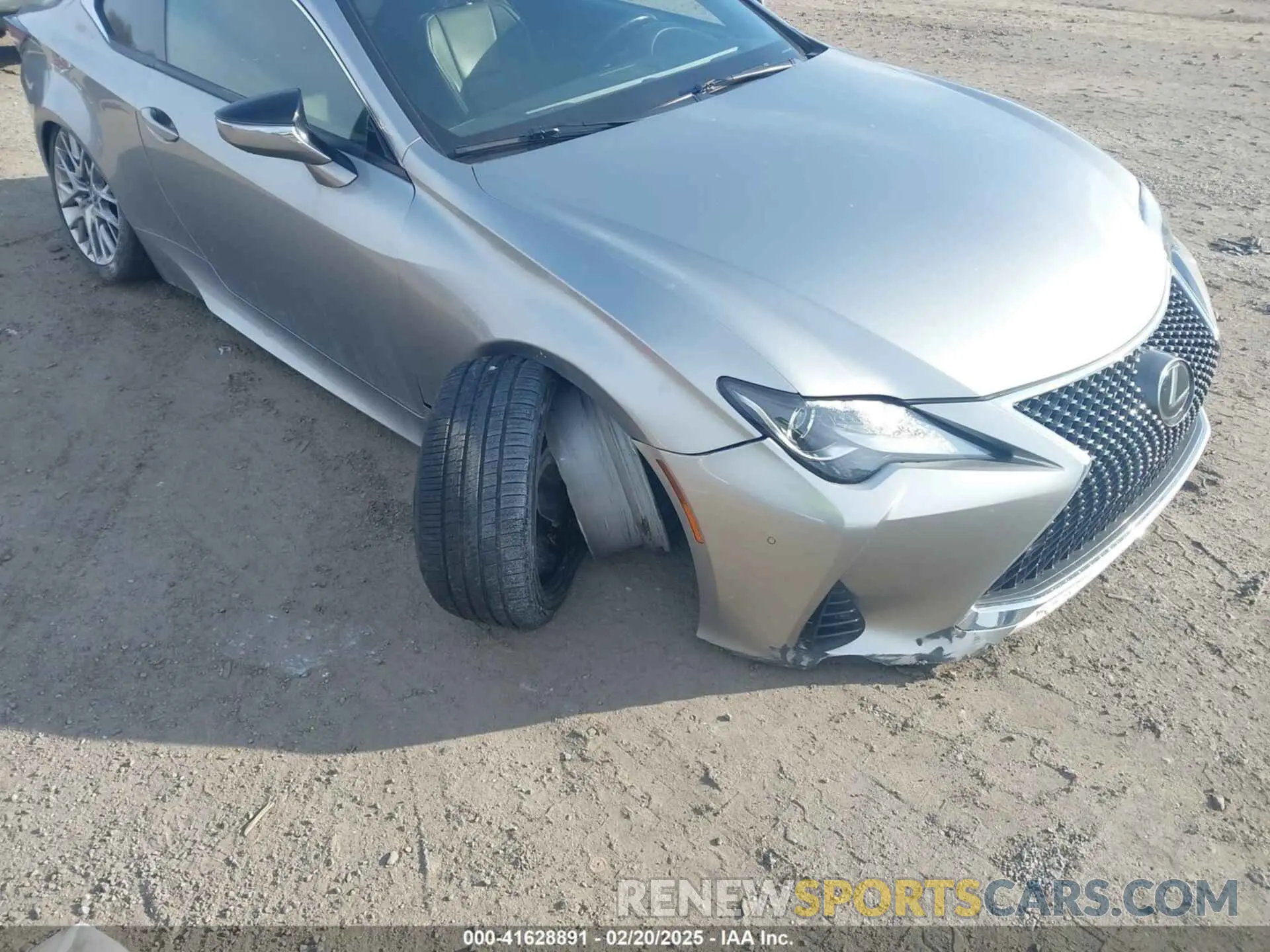 6 Photograph of a damaged car JTHHZ5BC8K5020322 LEXUS RC 350 2019