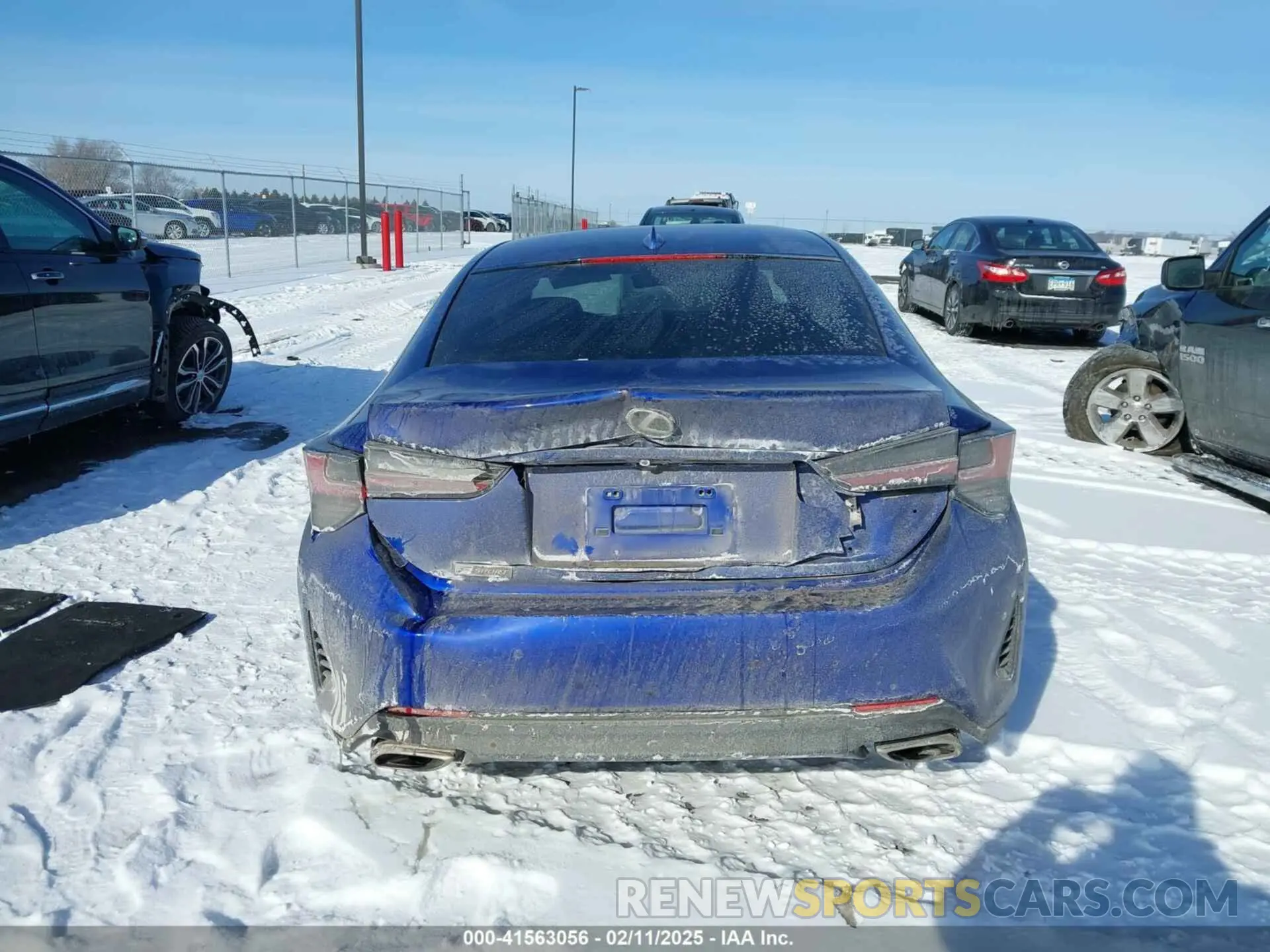 16 Photograph of a damaged car JTHSZ5BC7K5009544 LEXUS RC 350 2019