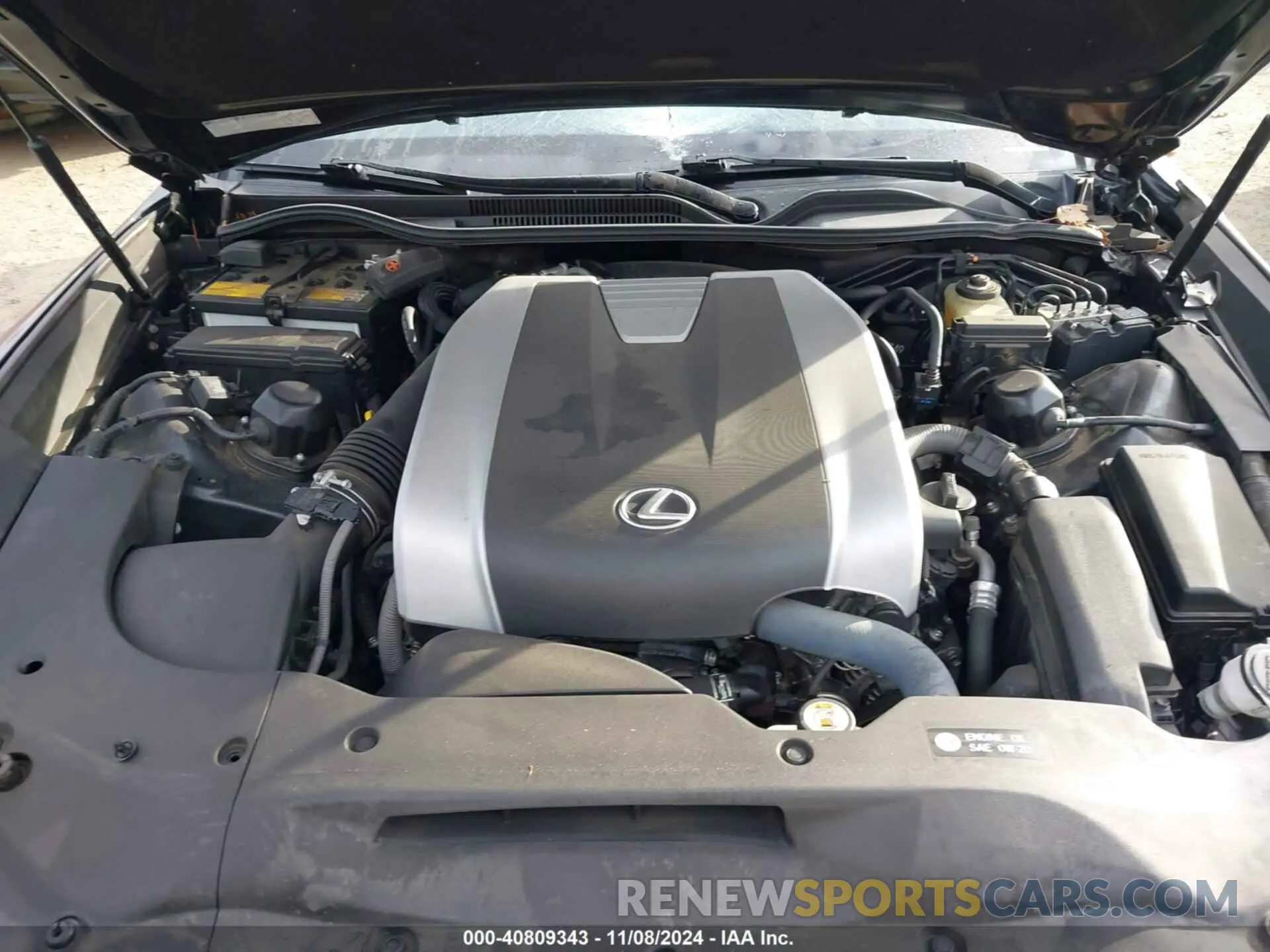10 Photograph of a damaged car JTHGZ5BC6L5022387 LEXUS RC 350 2020