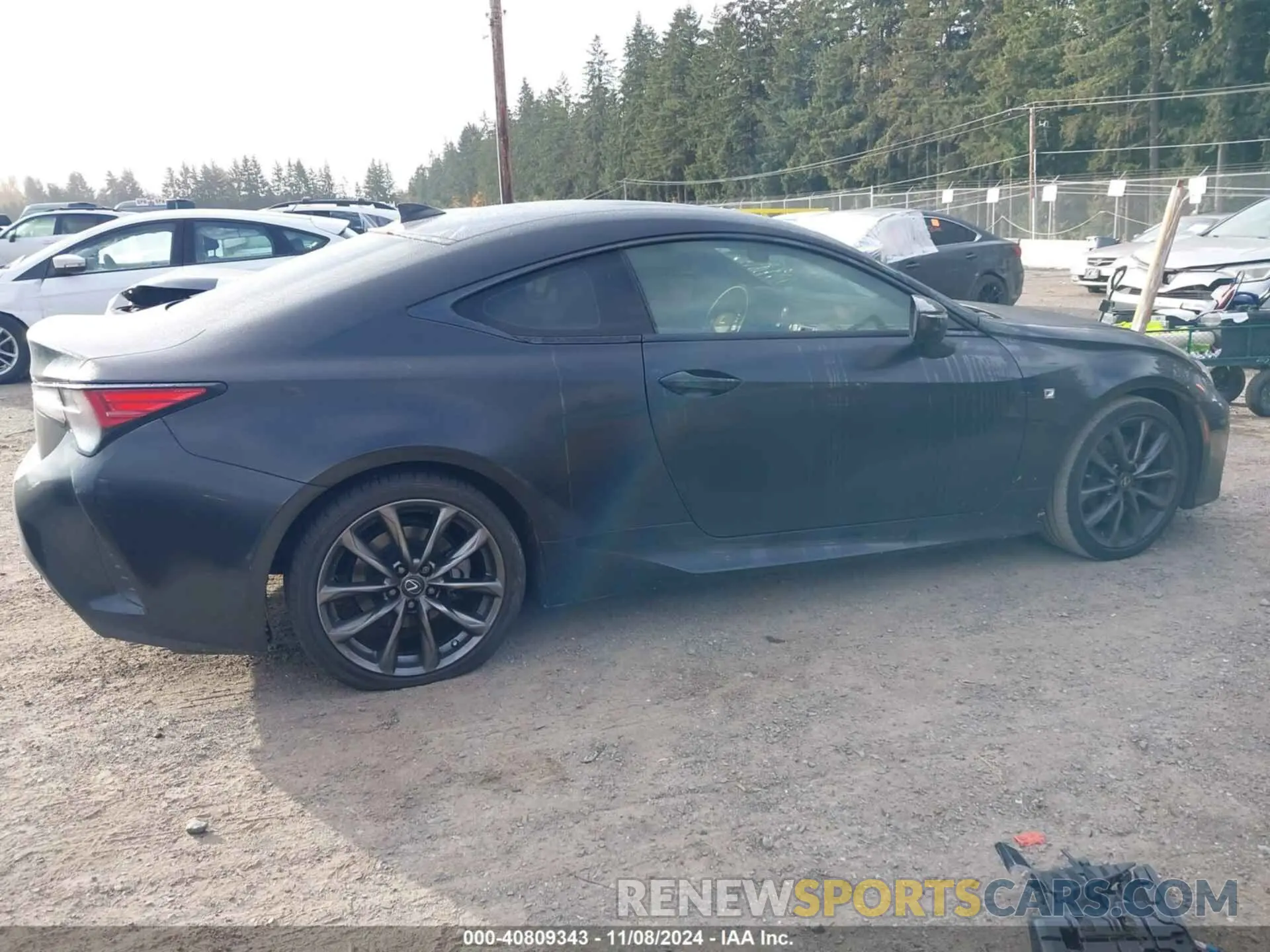 13 Photograph of a damaged car JTHGZ5BC6L5022387 LEXUS RC 350 2020